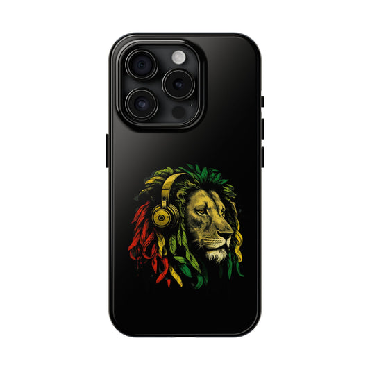 Reggae Music Lion Tough iPhone Case