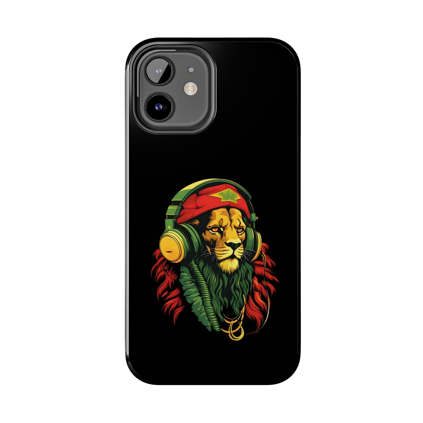 Haile Selassie Reggae Music Lion Tough iPhone Case