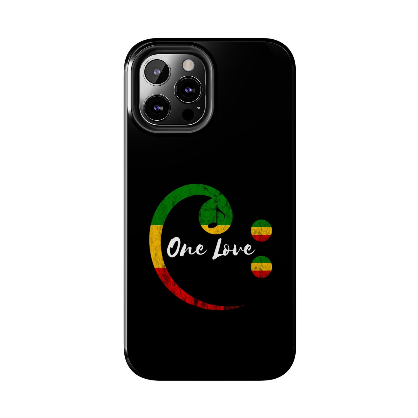 Happy Bass Clef Tough iPhone Case