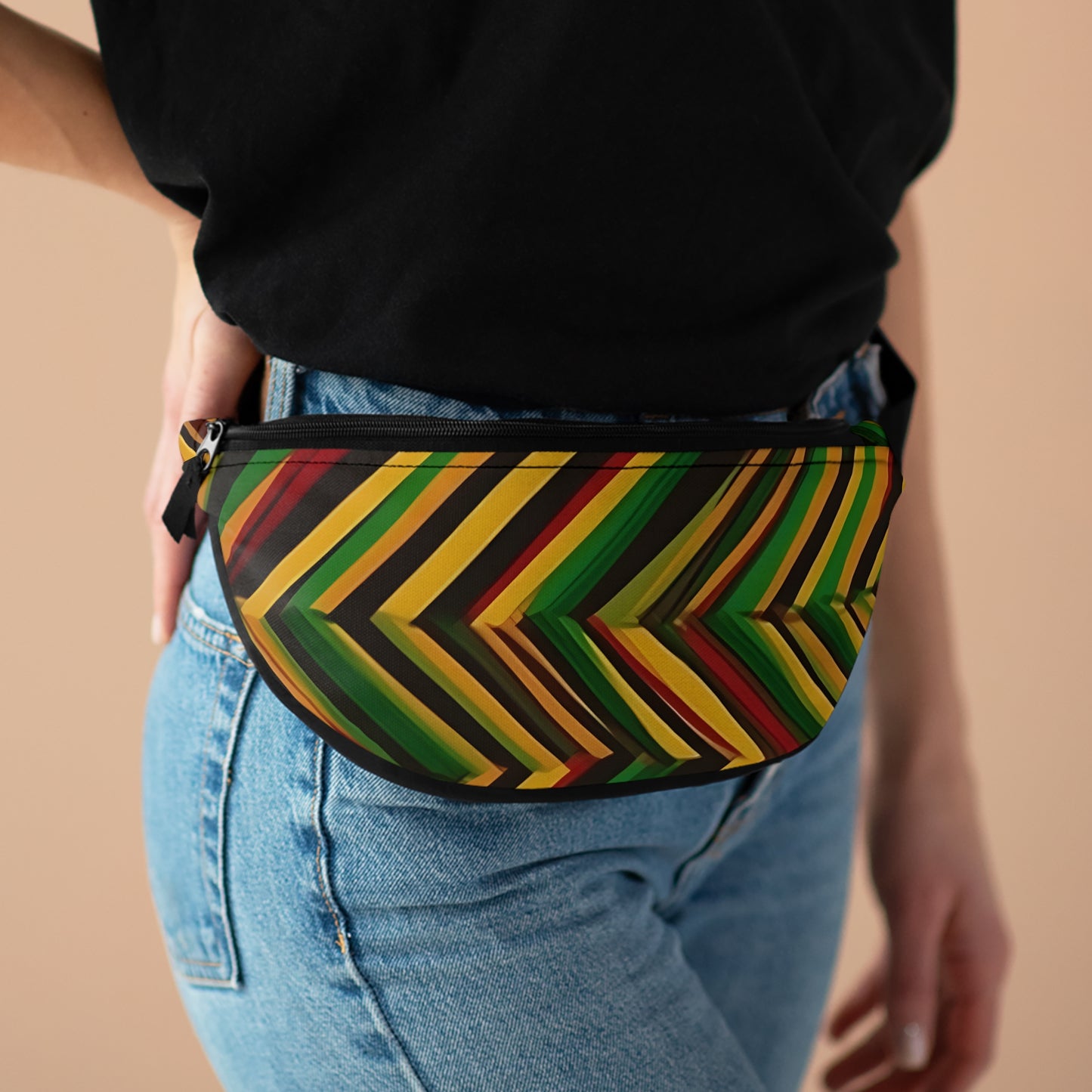 Reggae African Art Fanny Pack