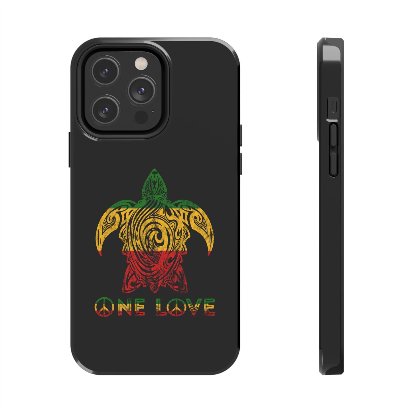 Tribal Turtle Tough iPhone Case