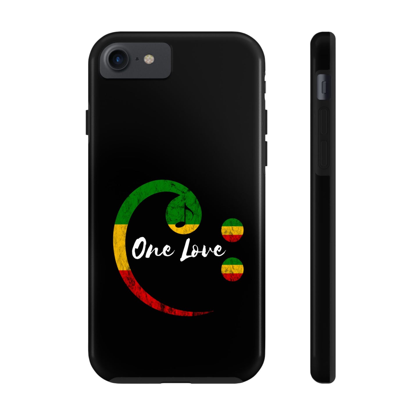 Happy Bass Clef Tough iPhone Case