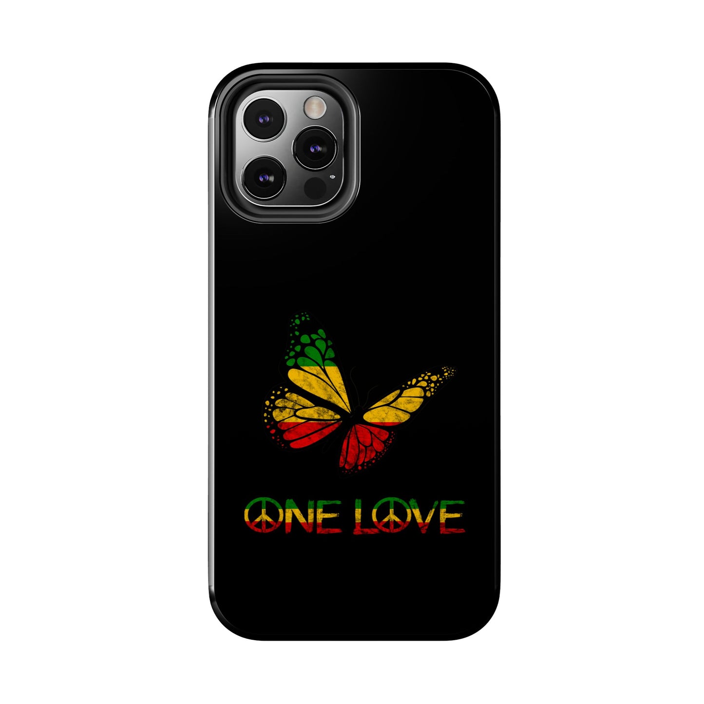 Reggae Harmony Butterfly Tough iPhone Case