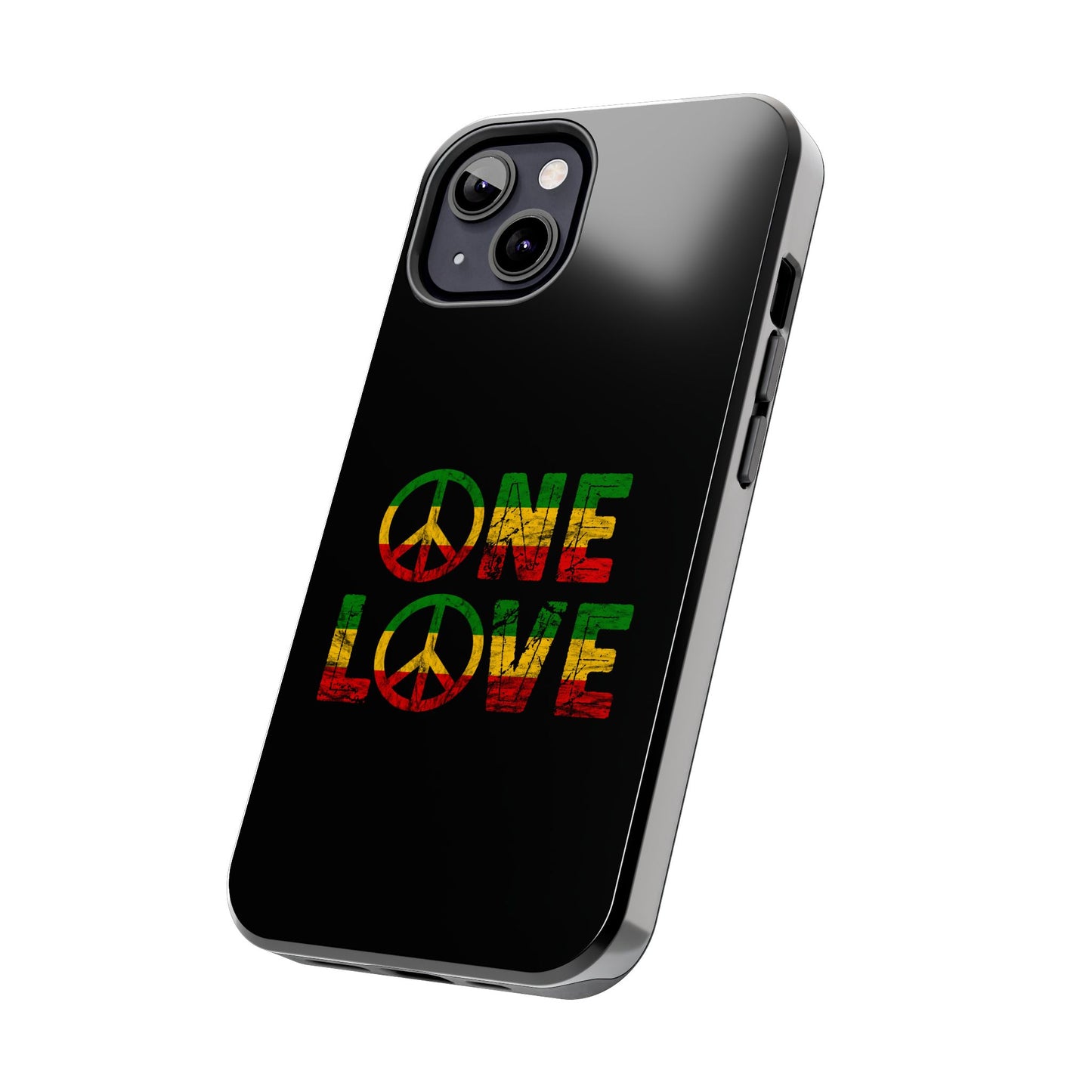 Reggae One Peace Love Tough iPhone Case