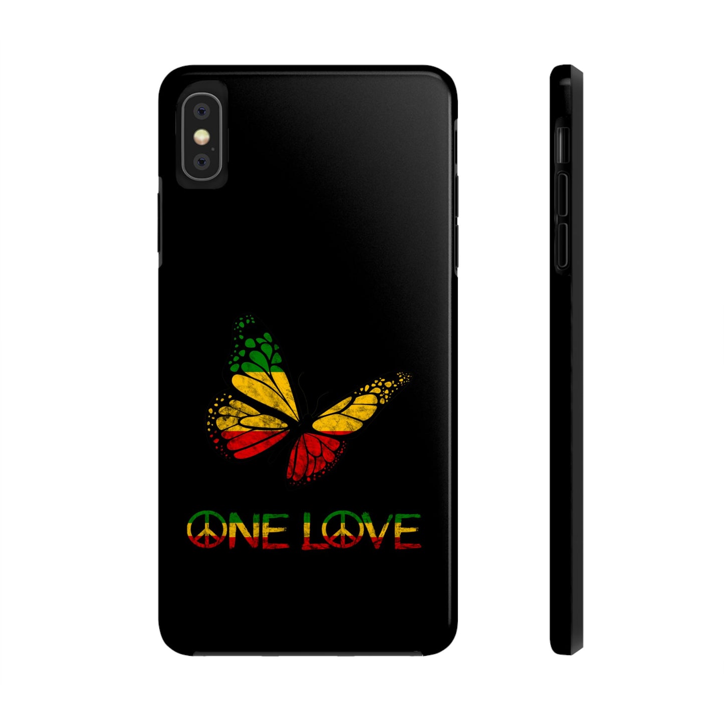 Reggae Harmony Butterfly Tough iPhone Case