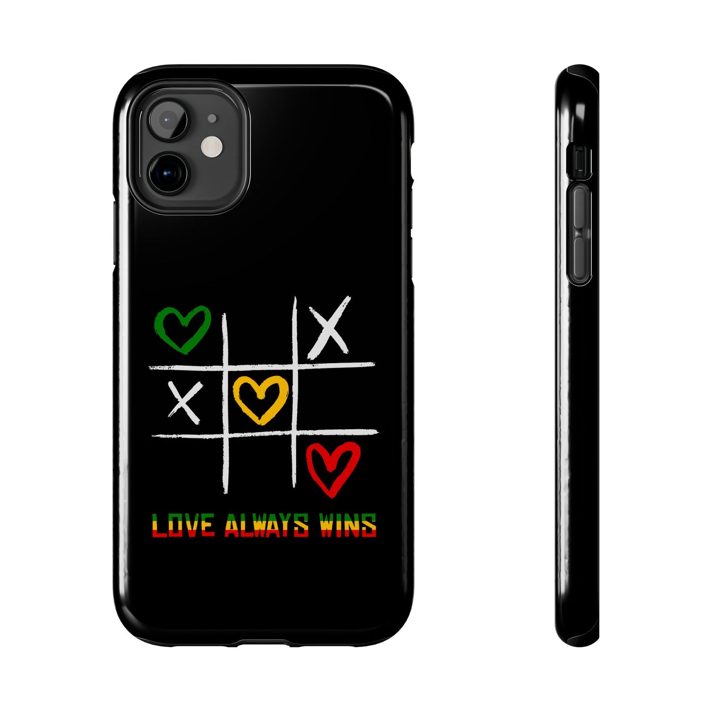 Reggae Love Always Wins Tough iPhone Case