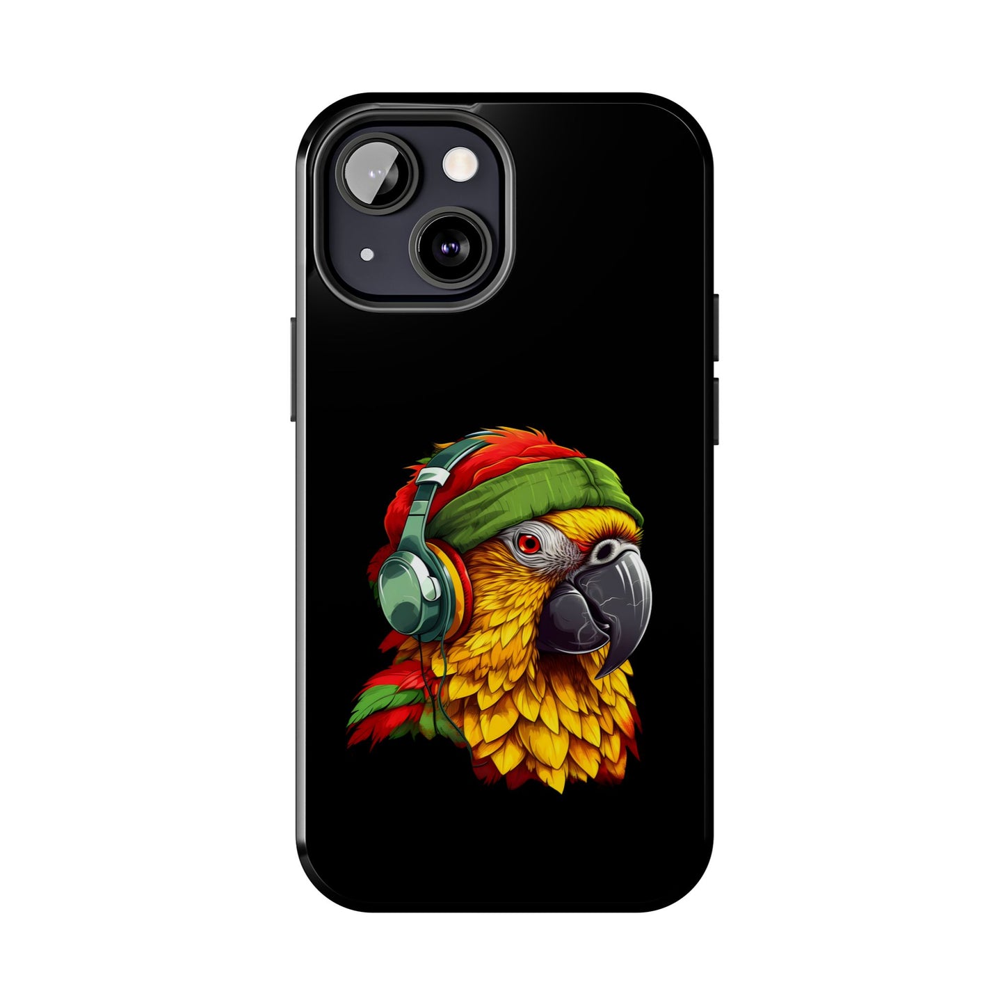 Reggae Parrot Tough iPhone Case