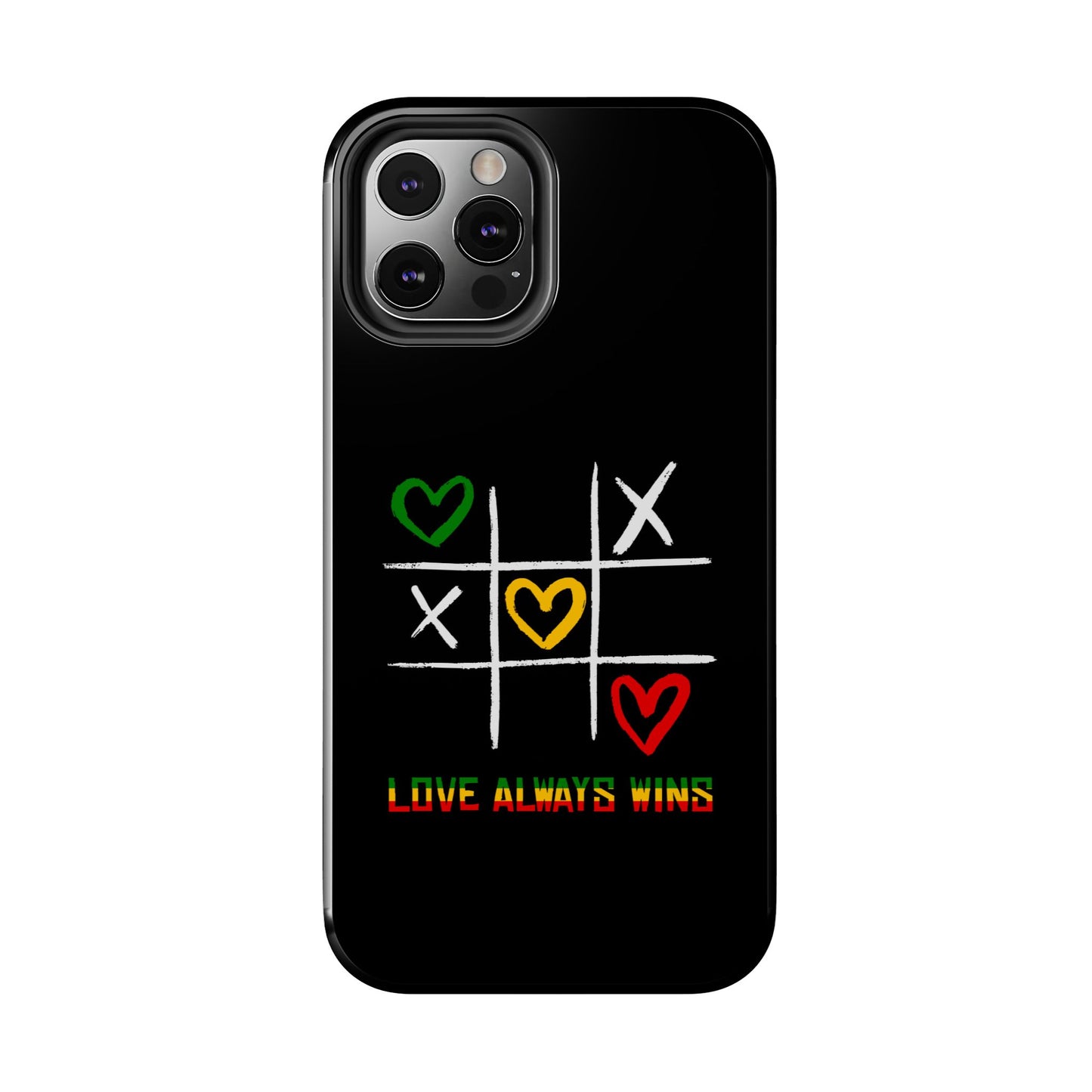 Reggae Love Always Wins Tough iPhone Case