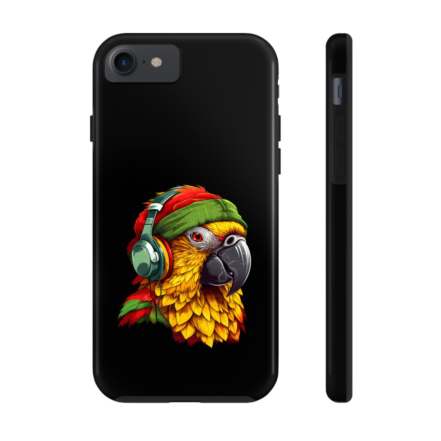 Reggae Parrot Tough iPhone Case