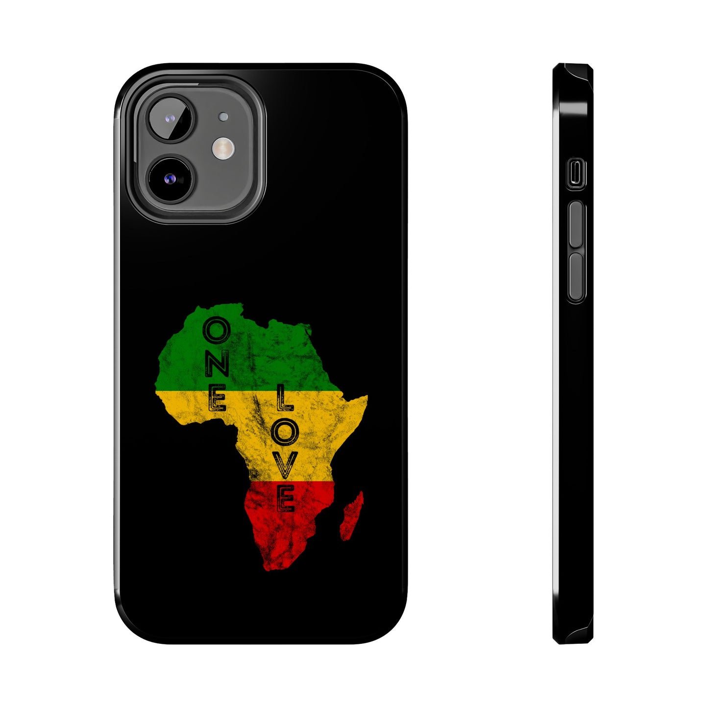 Reggae Africa Map Tough iPhone Case