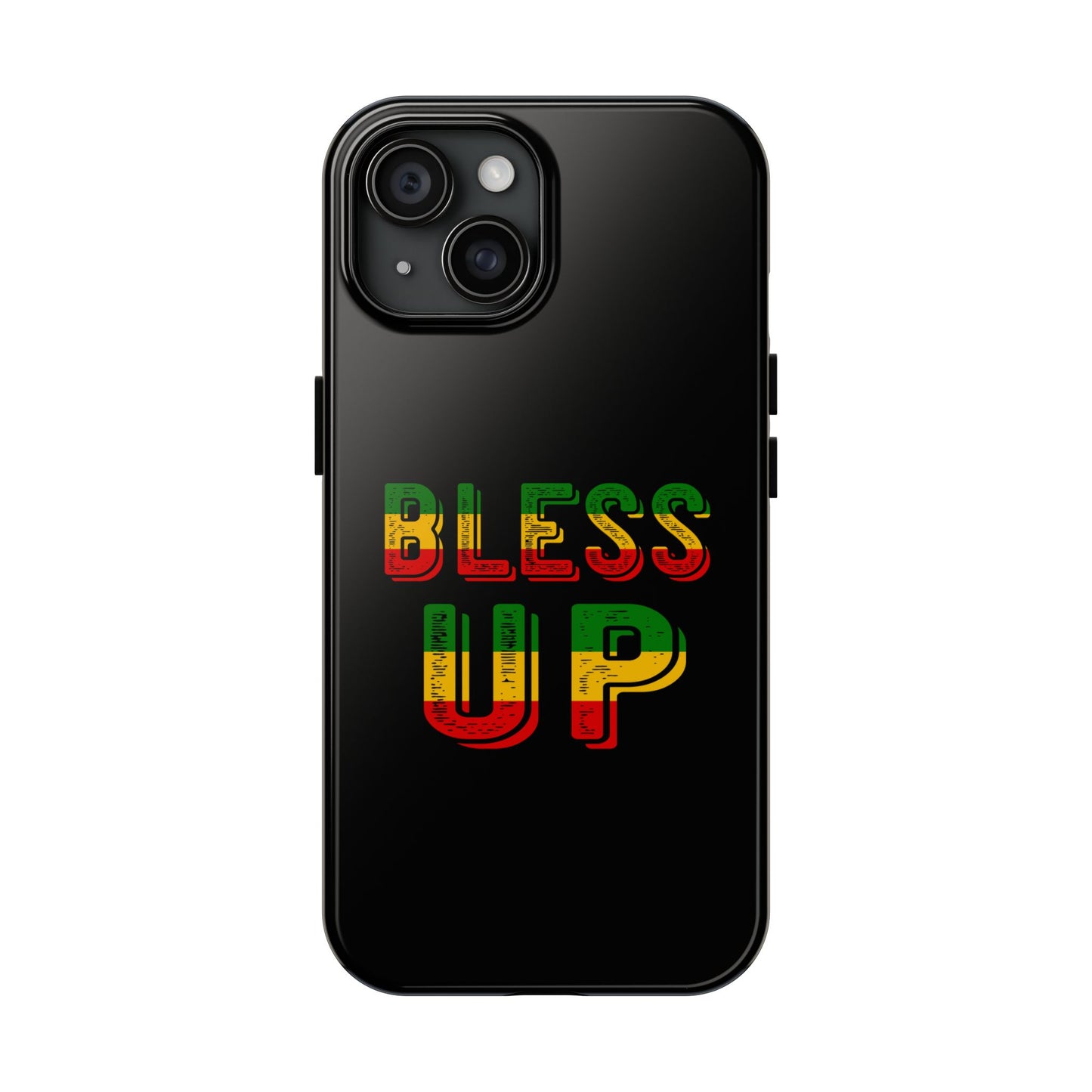 Bless Up Love Tough iPhone Case