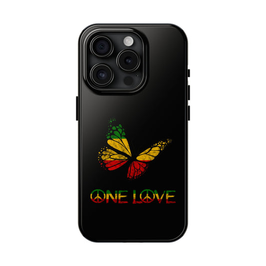 Reggae Harmony Butterfly Tough iPhone Case