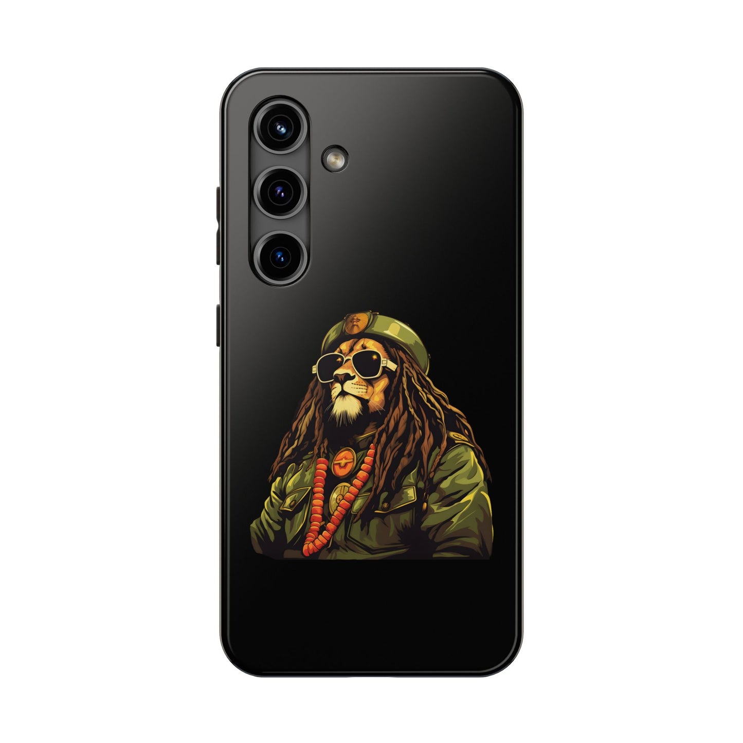 Haile Selassie Lion King Tough Samsung Galaxy Phone Case