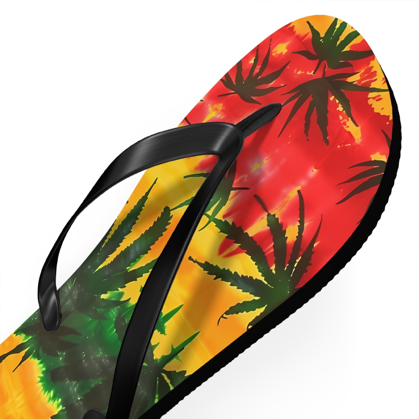 Reggae Plants Flip Flops