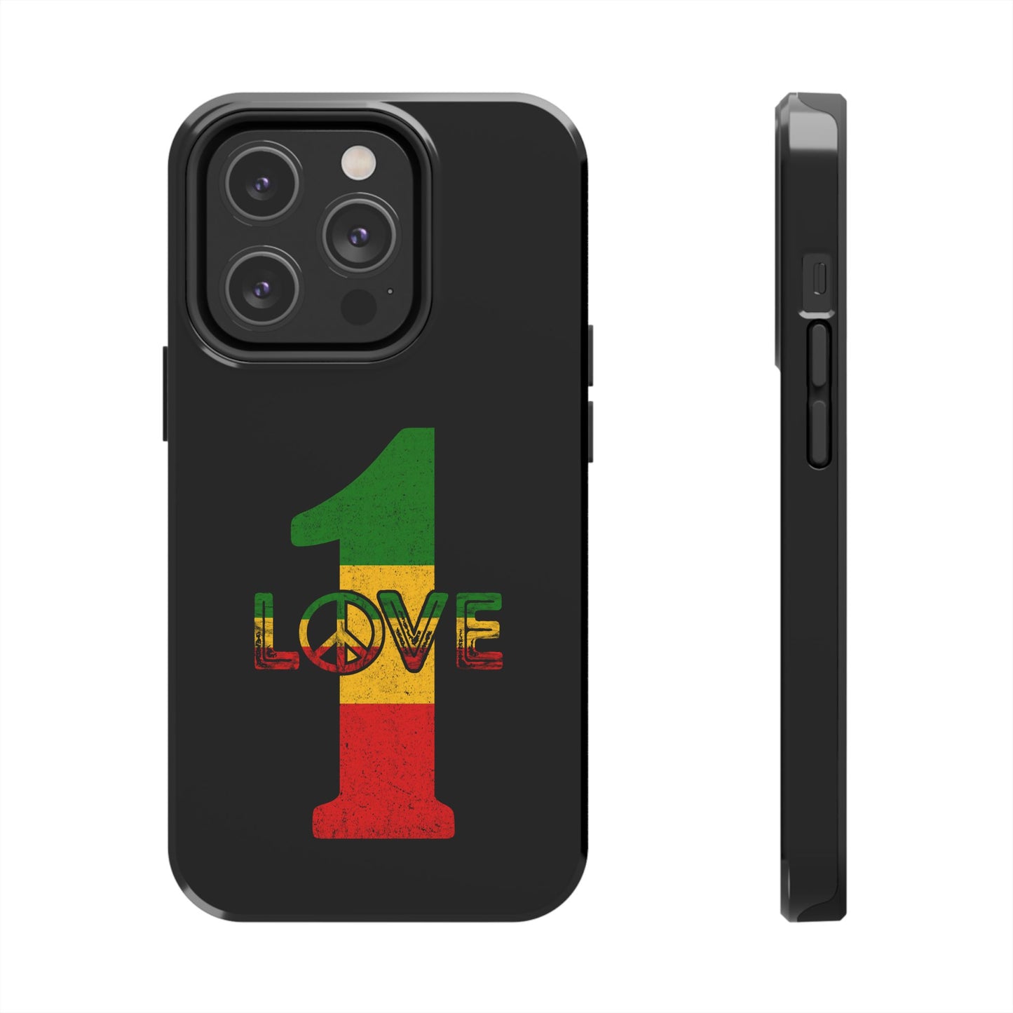 1 Love Tough iPhone Case