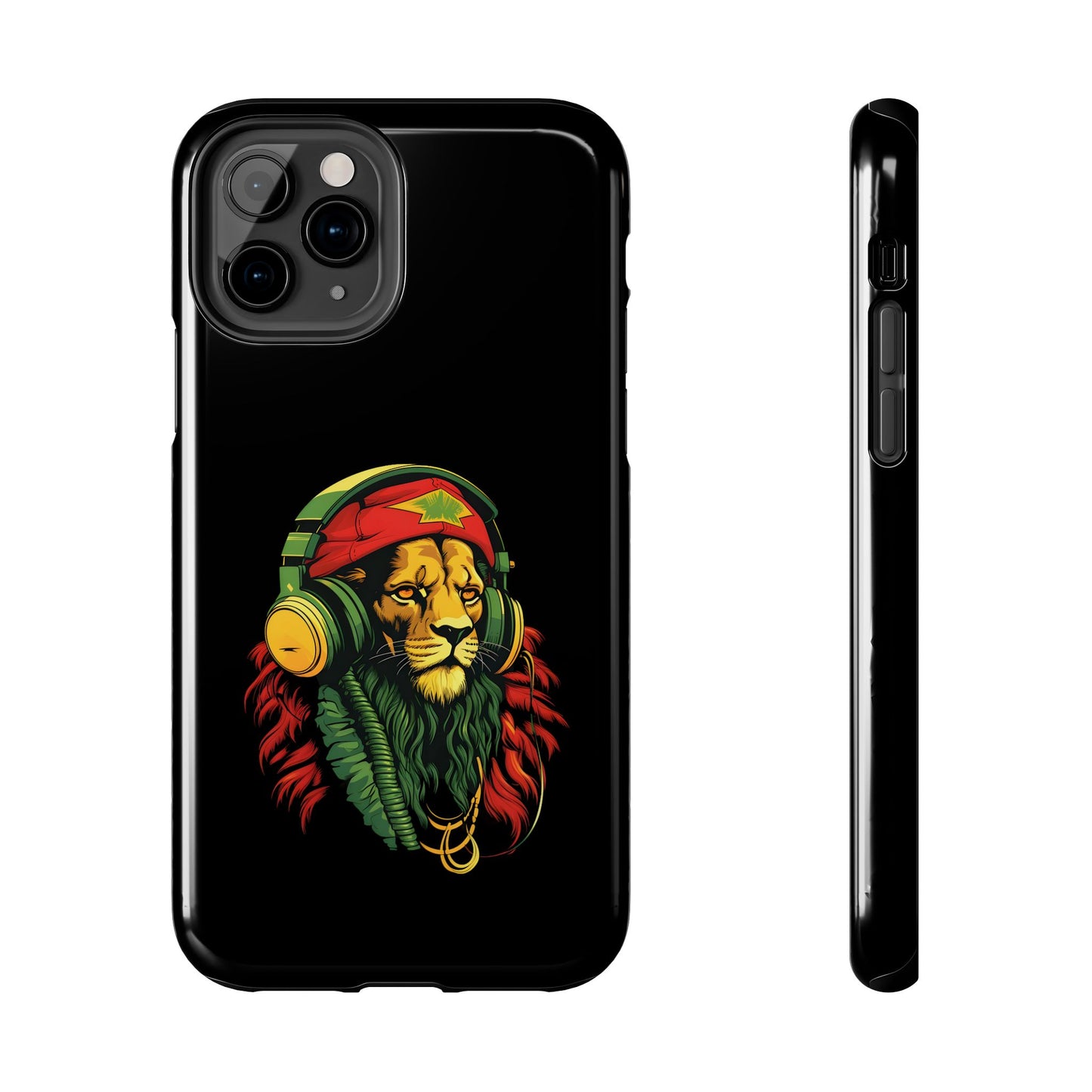 Haile Selassie Reggae Music Lion Tough iPhone Case