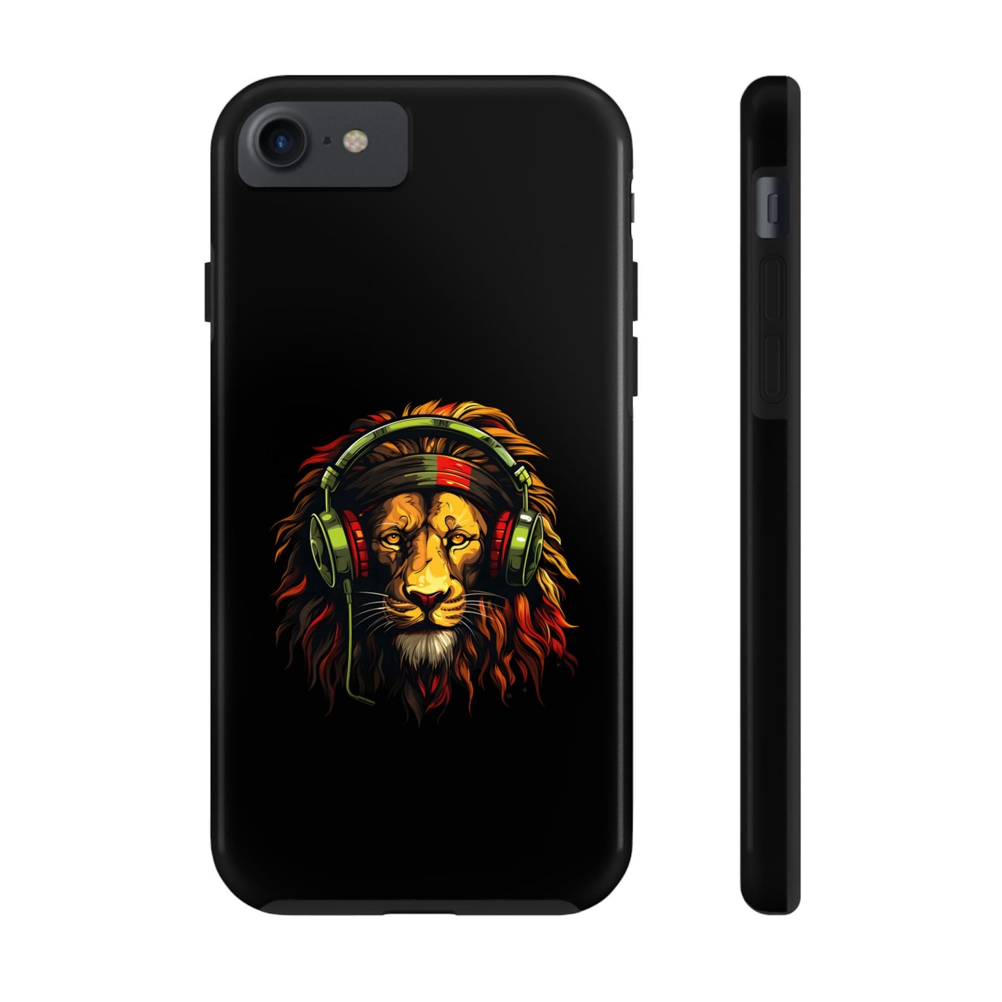 Caribbean Reggae Lion Tough iPhone Case