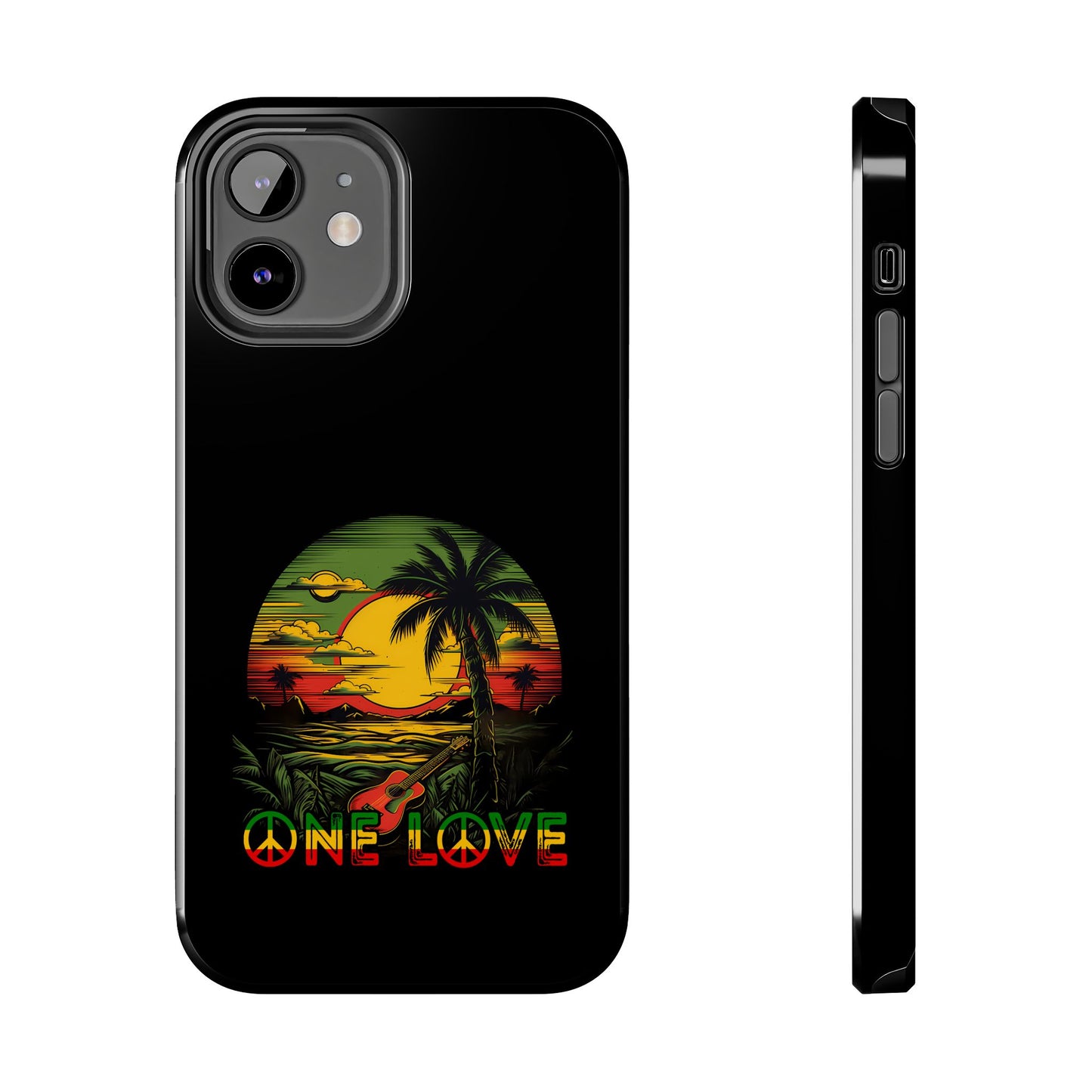 Reggae Sunset Guitar Tough iPhone Case