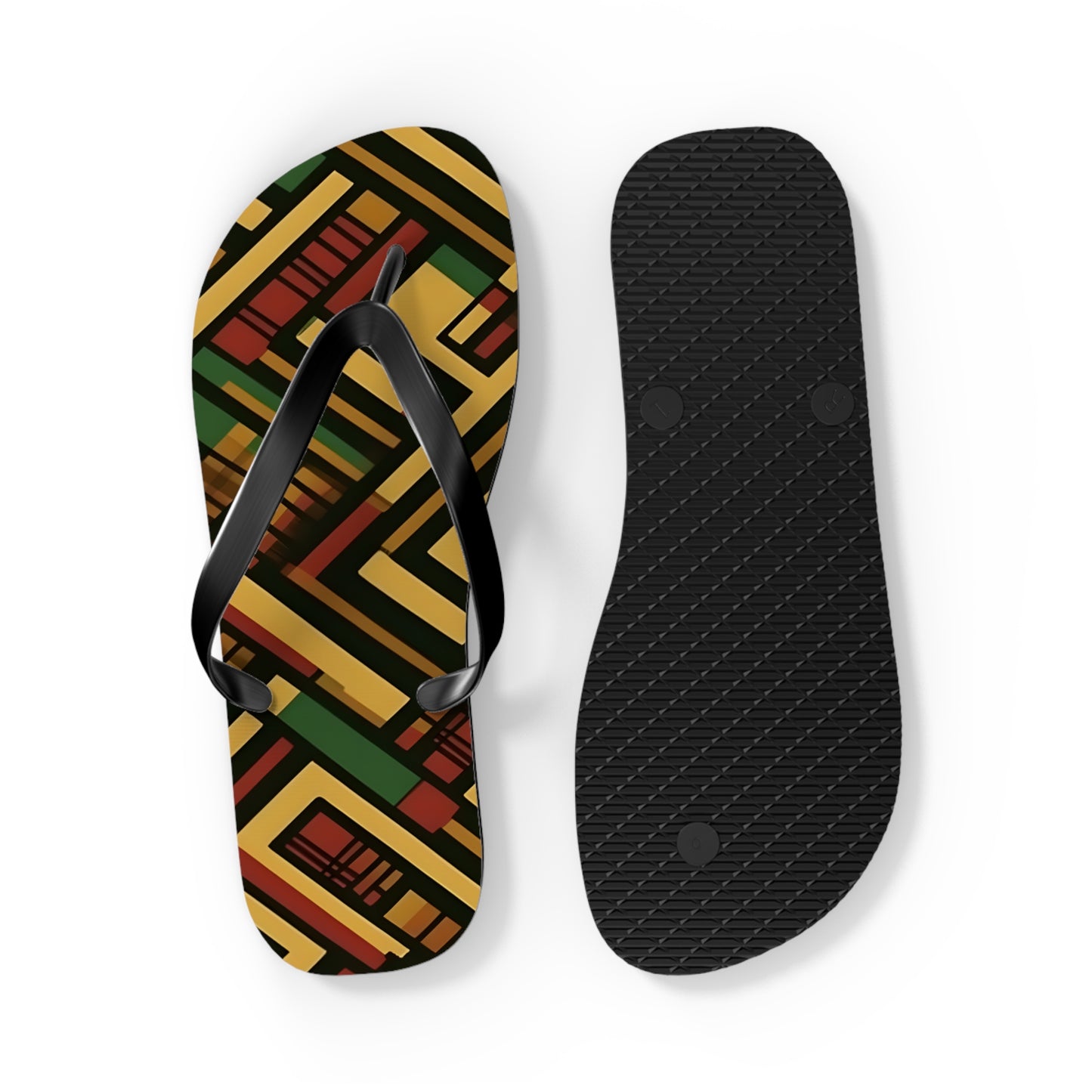 Rasta Antique Flip Flops