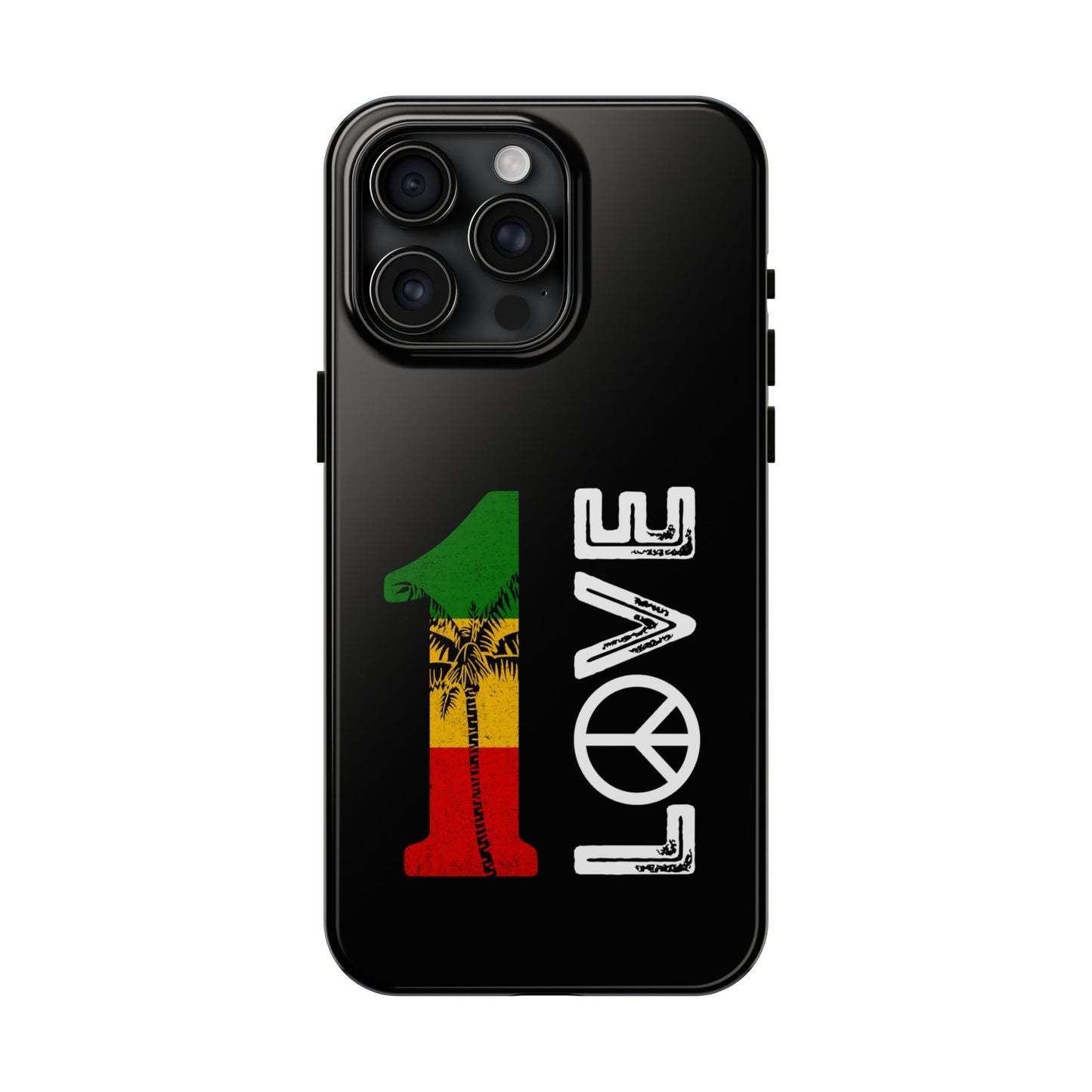 Reggae Vacation 1 Love Tough iPhone Case