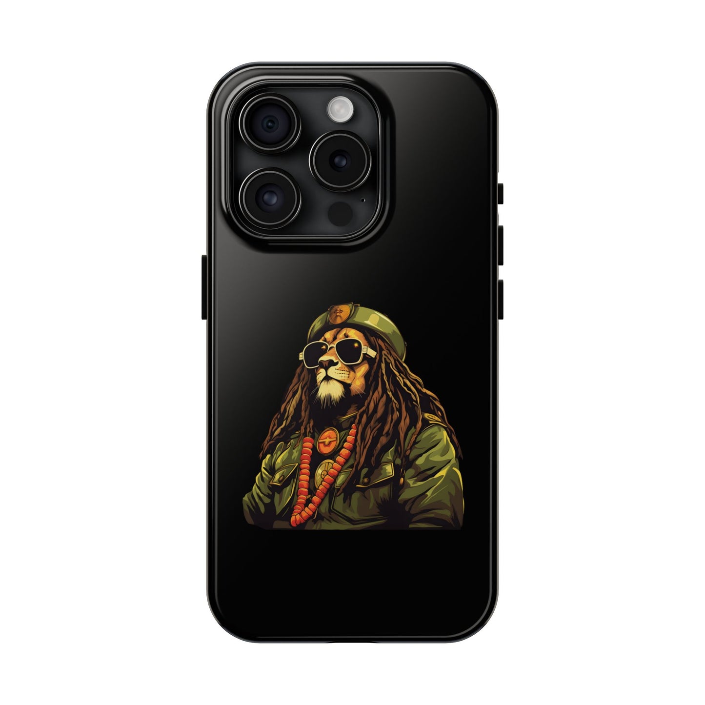 Haile Selassie Lion King Tough iPhone Case