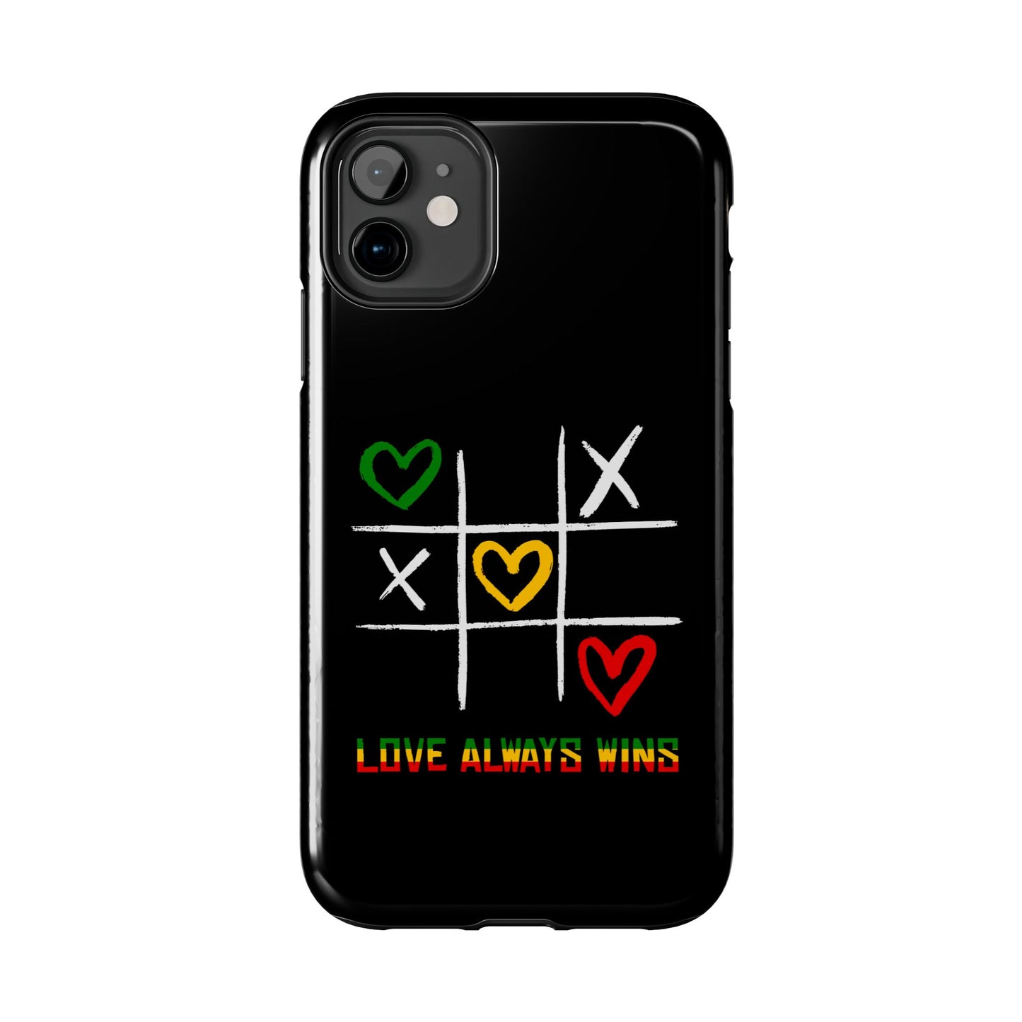 Reggae Love Always Wins Tough iPhone Case