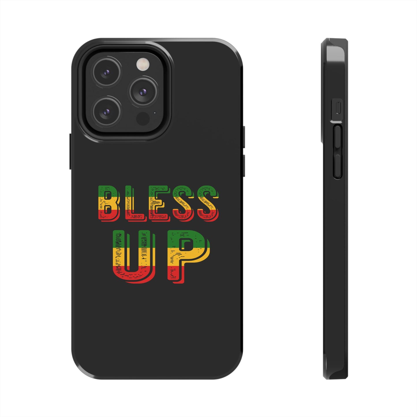 Bless Up Love Tough iPhone Case