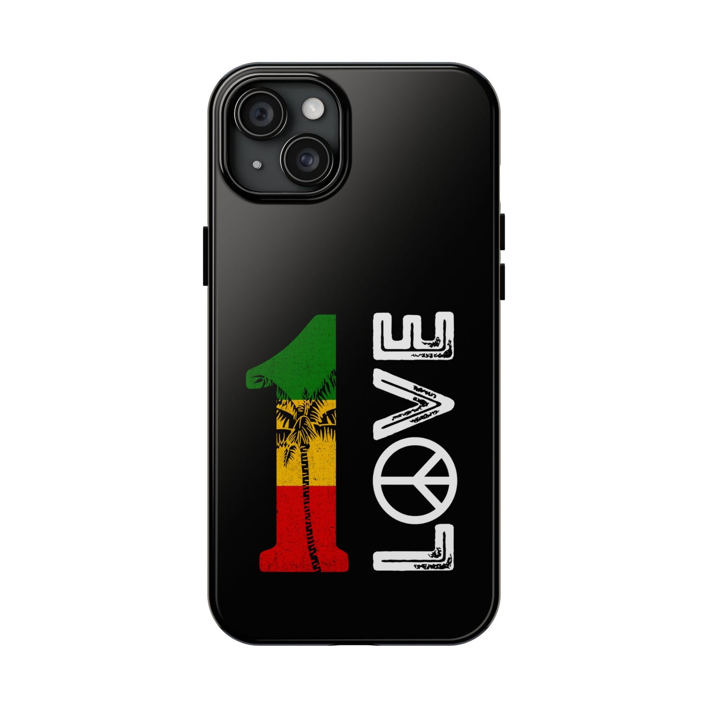 Reggae Vacation 1 Love Tough iPhone Case