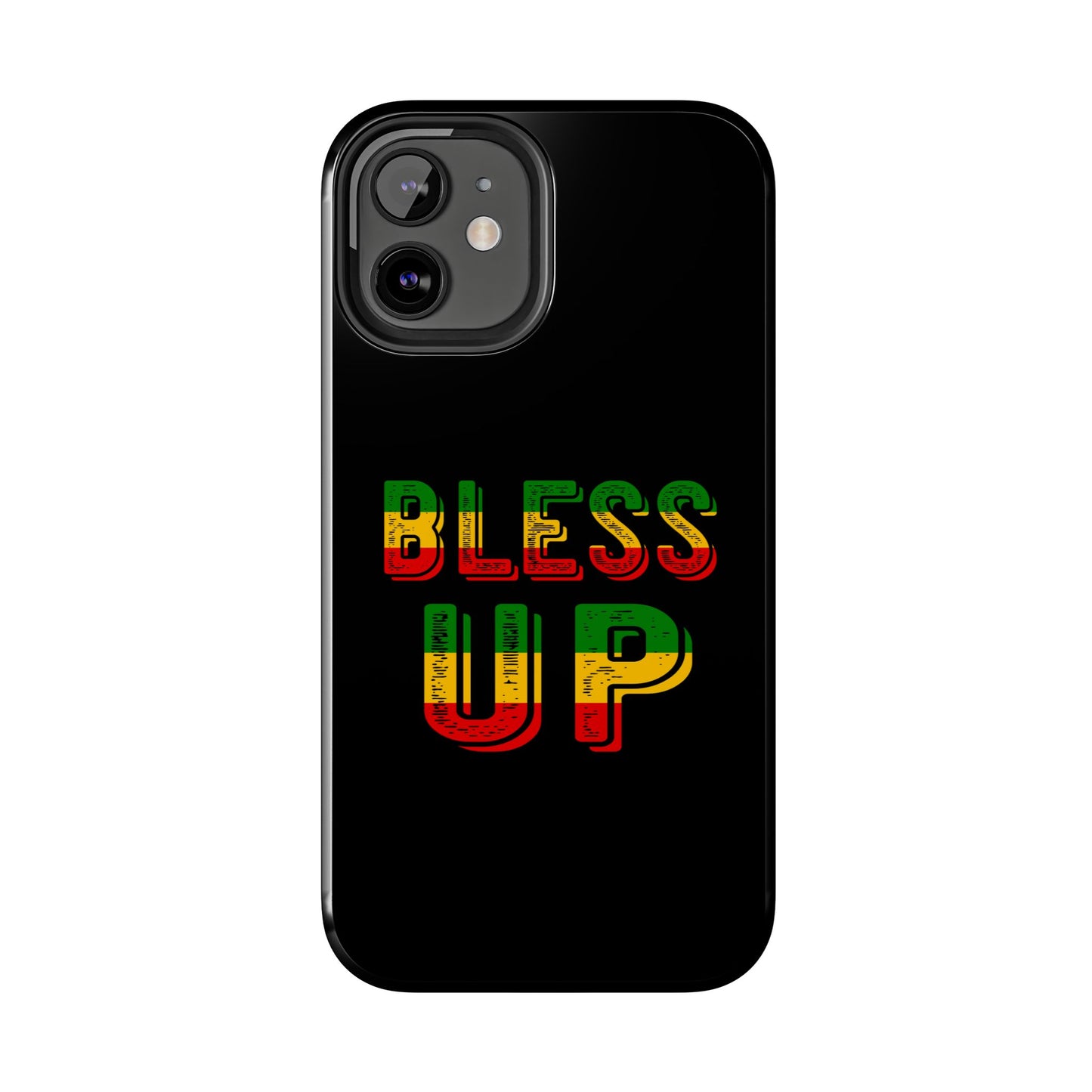 Bless Up Love Tough iPhone Case