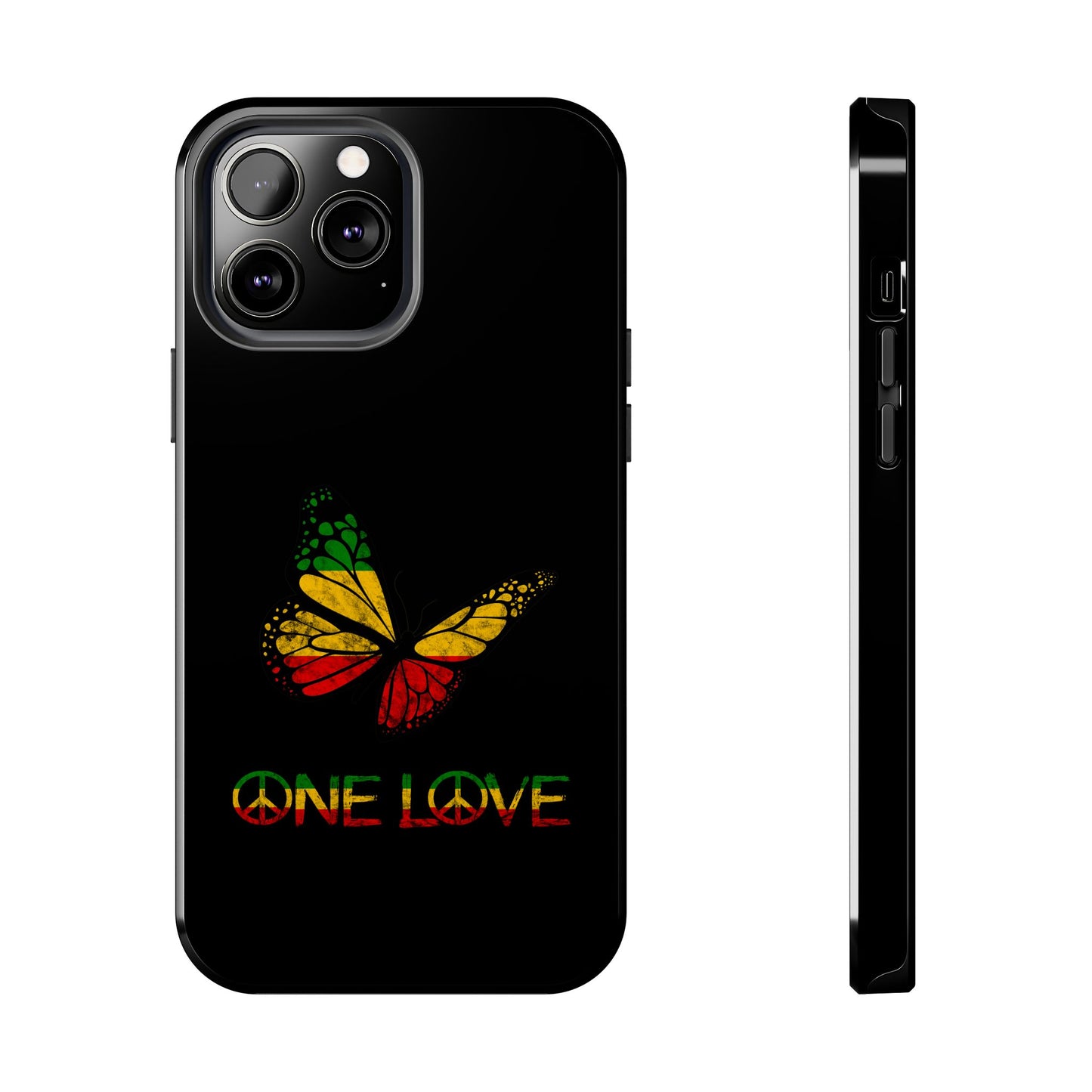 Reggae Harmony Butterfly Tough iPhone Case