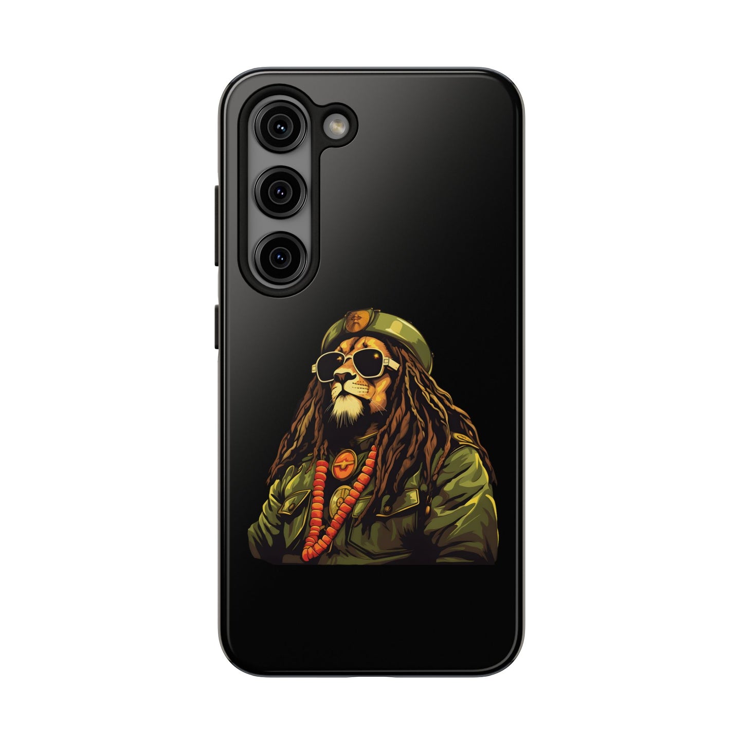 Haile Selassie Lion King Tough Samsung Galaxy Phone Case