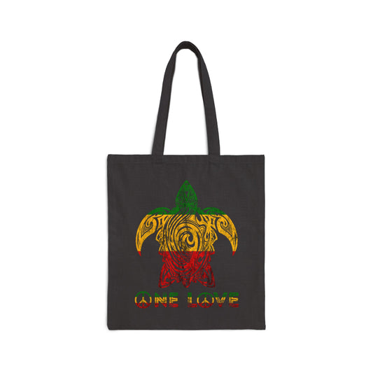 Tribal Turtle Tote Bag