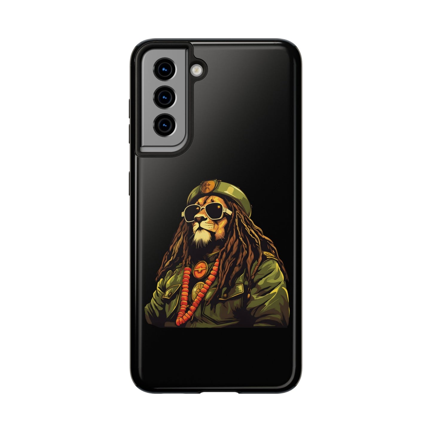 Haile Selassie Lion King Tough Samsung Galaxy Phone Case