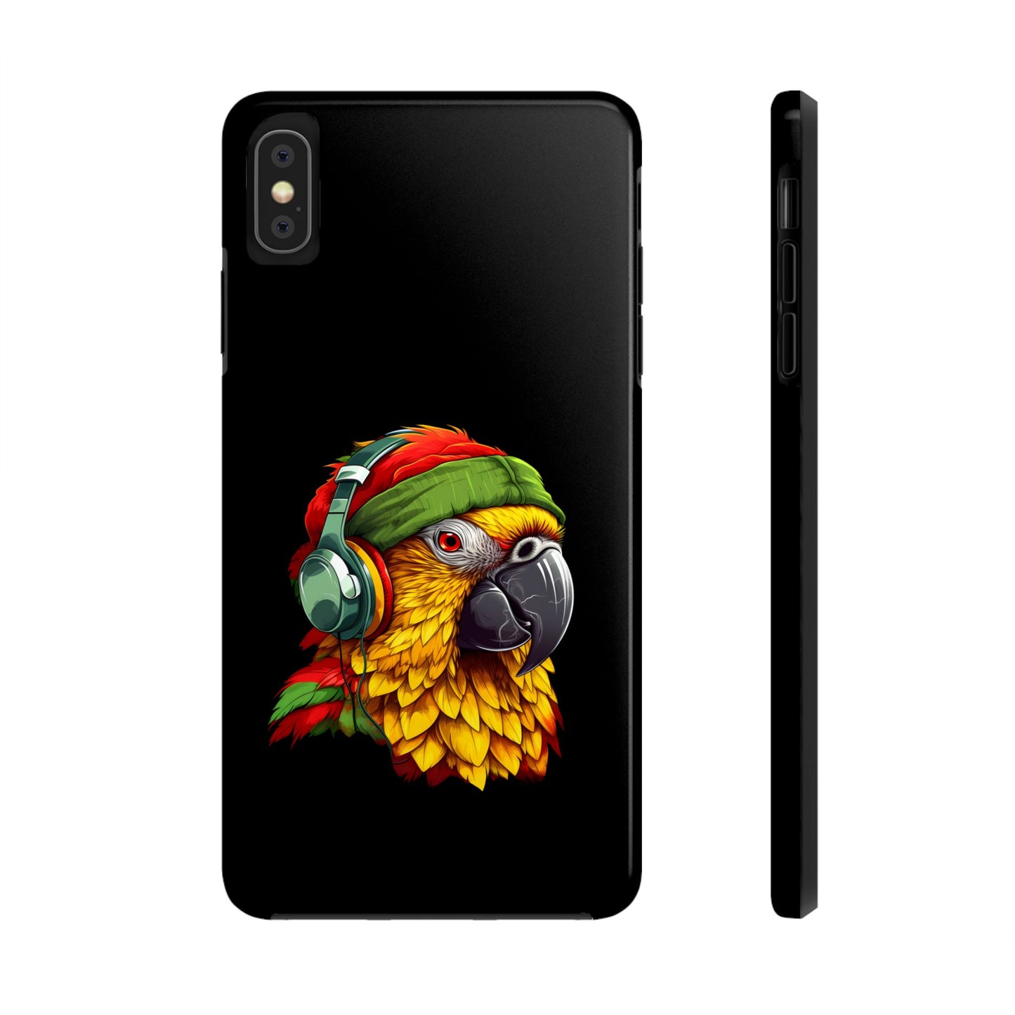 Reggae Parrot Tough iPhone Case