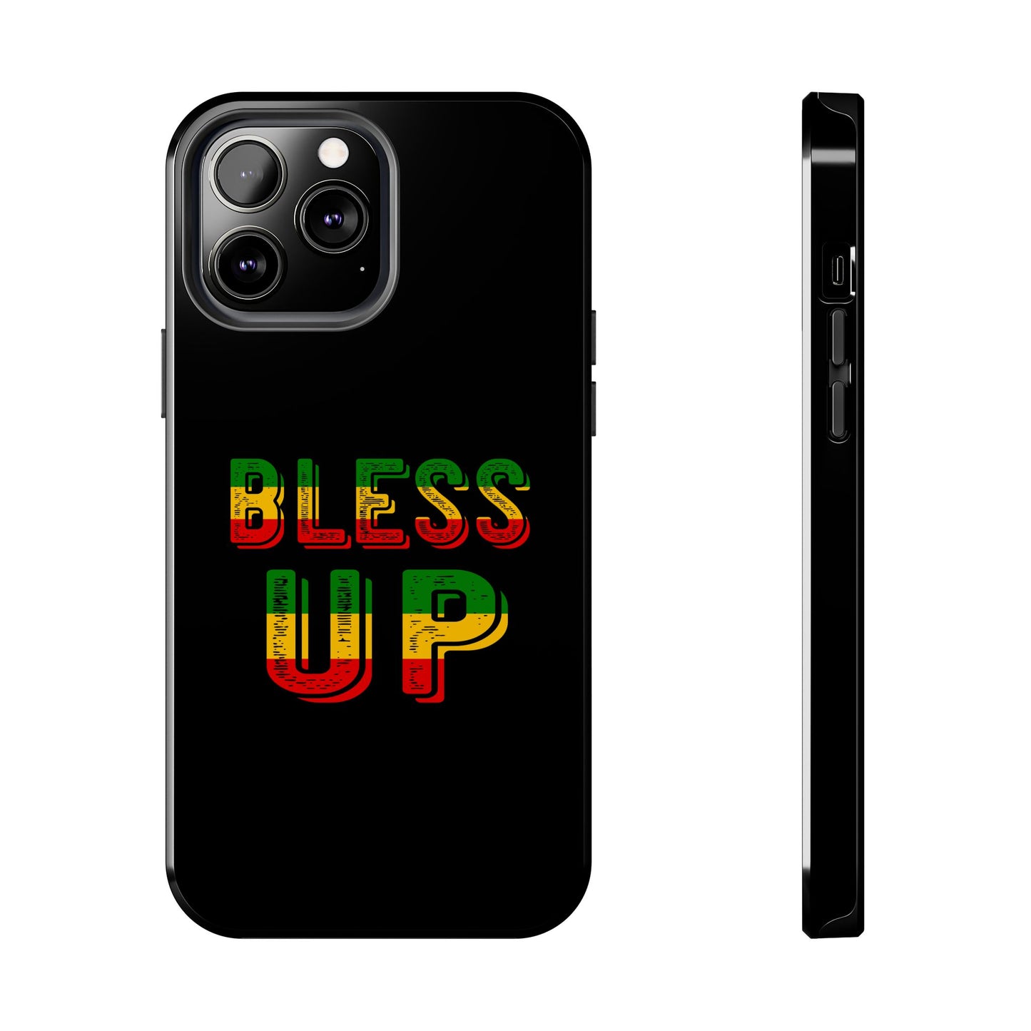 Bless Up Love Tough iPhone Case