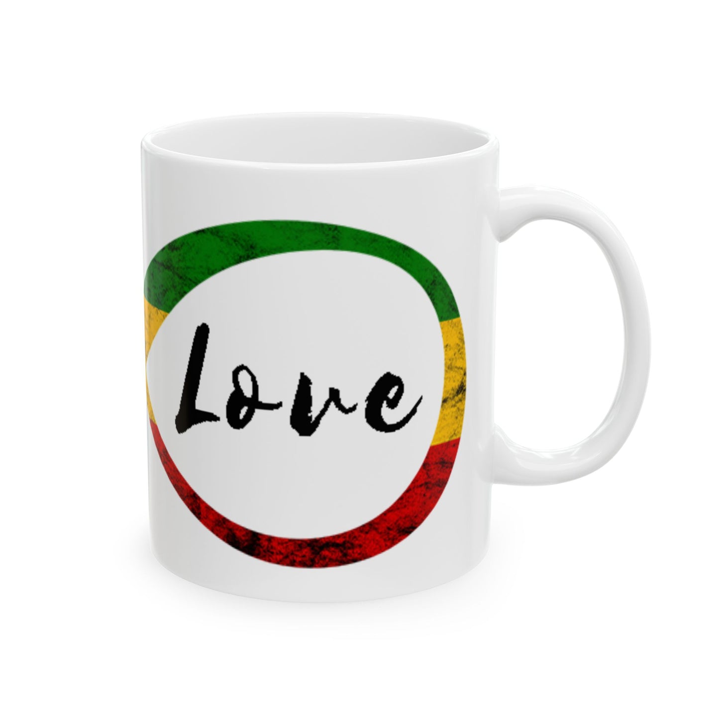 Reggae Infinity White Mug