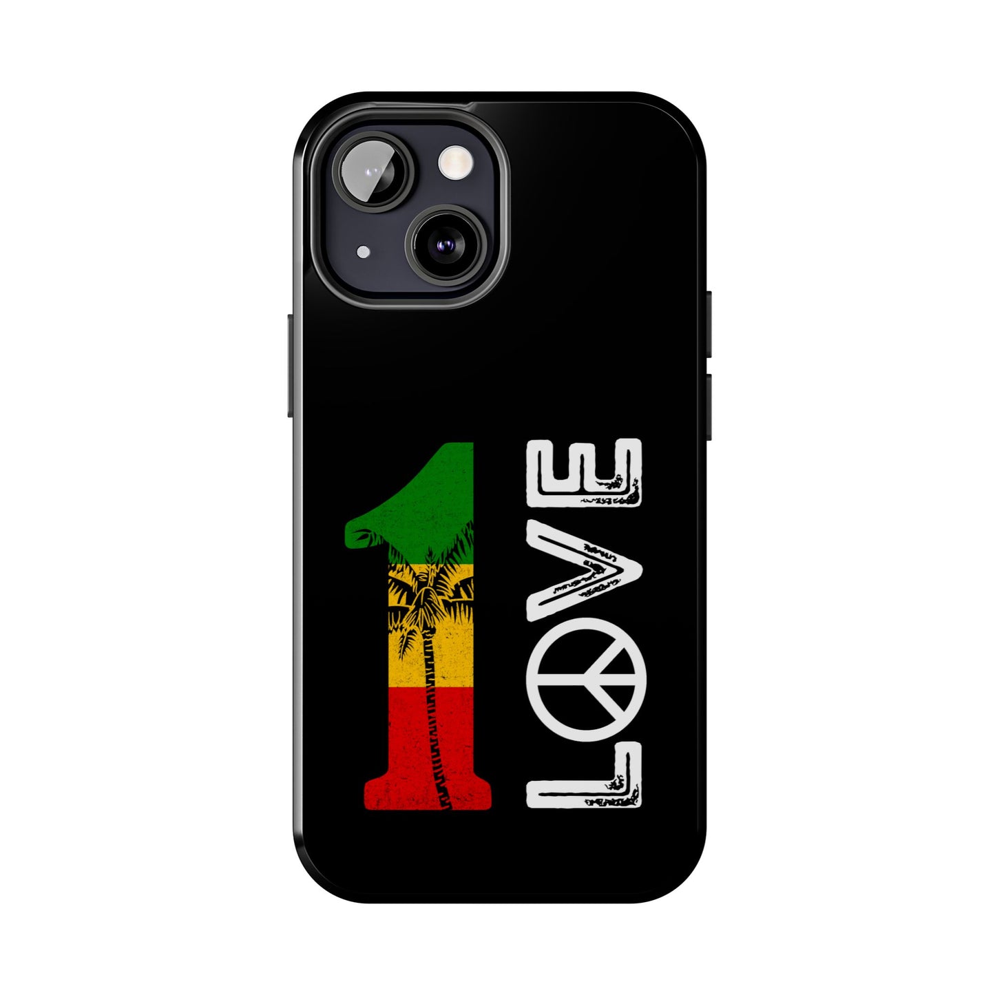 Reggae Vacation 1 Love Tough iPhone Case