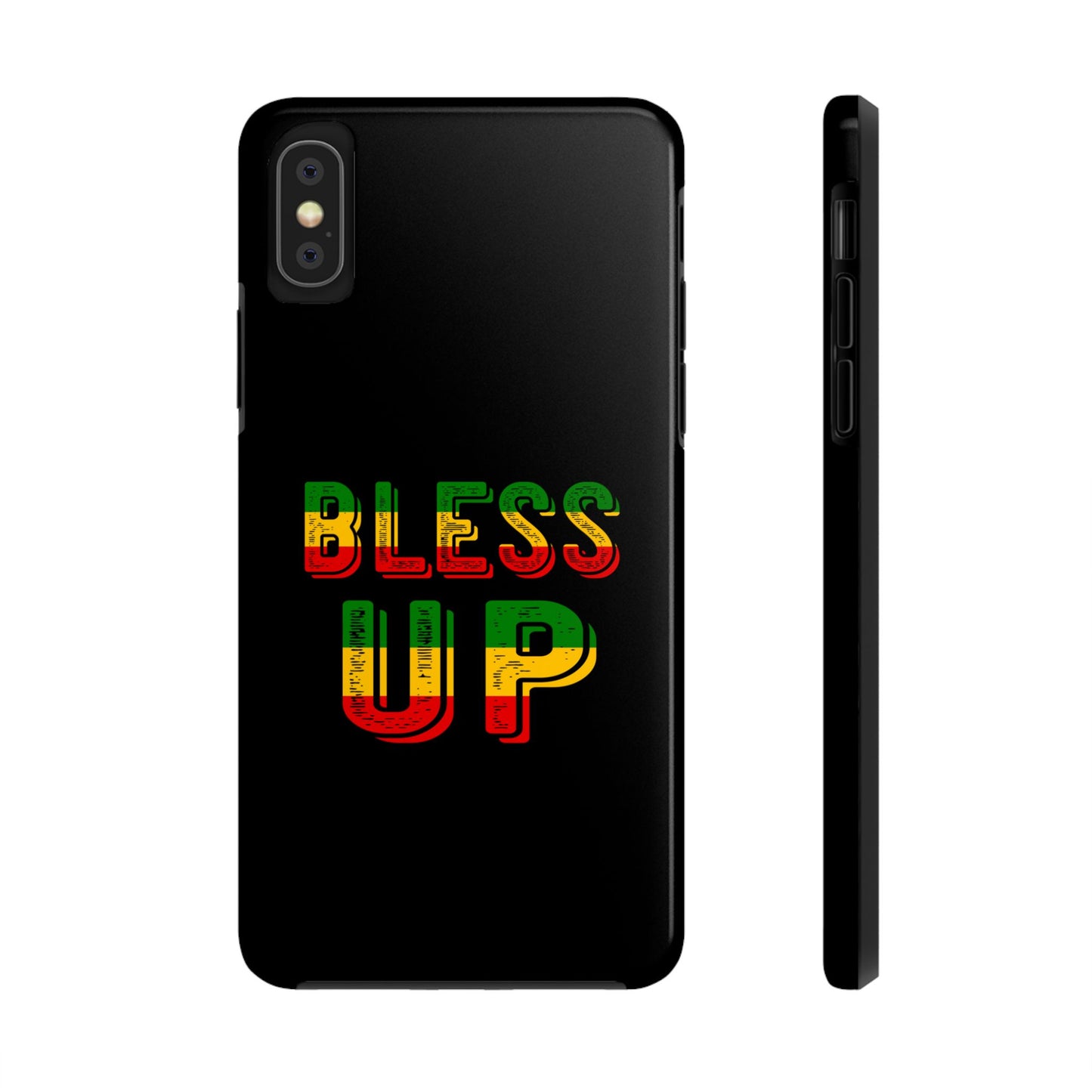 Bless Up Love Tough iPhone Case