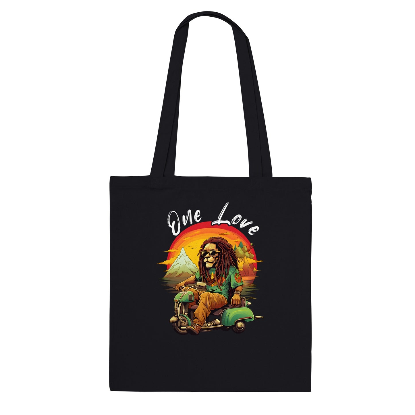 Vacation Reggae Lion Tote Bag