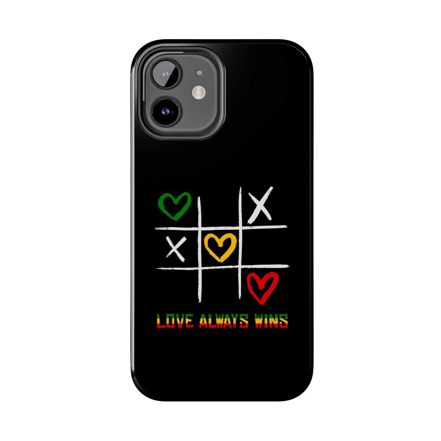 Reggae Love Always Wins Tough iPhone Case