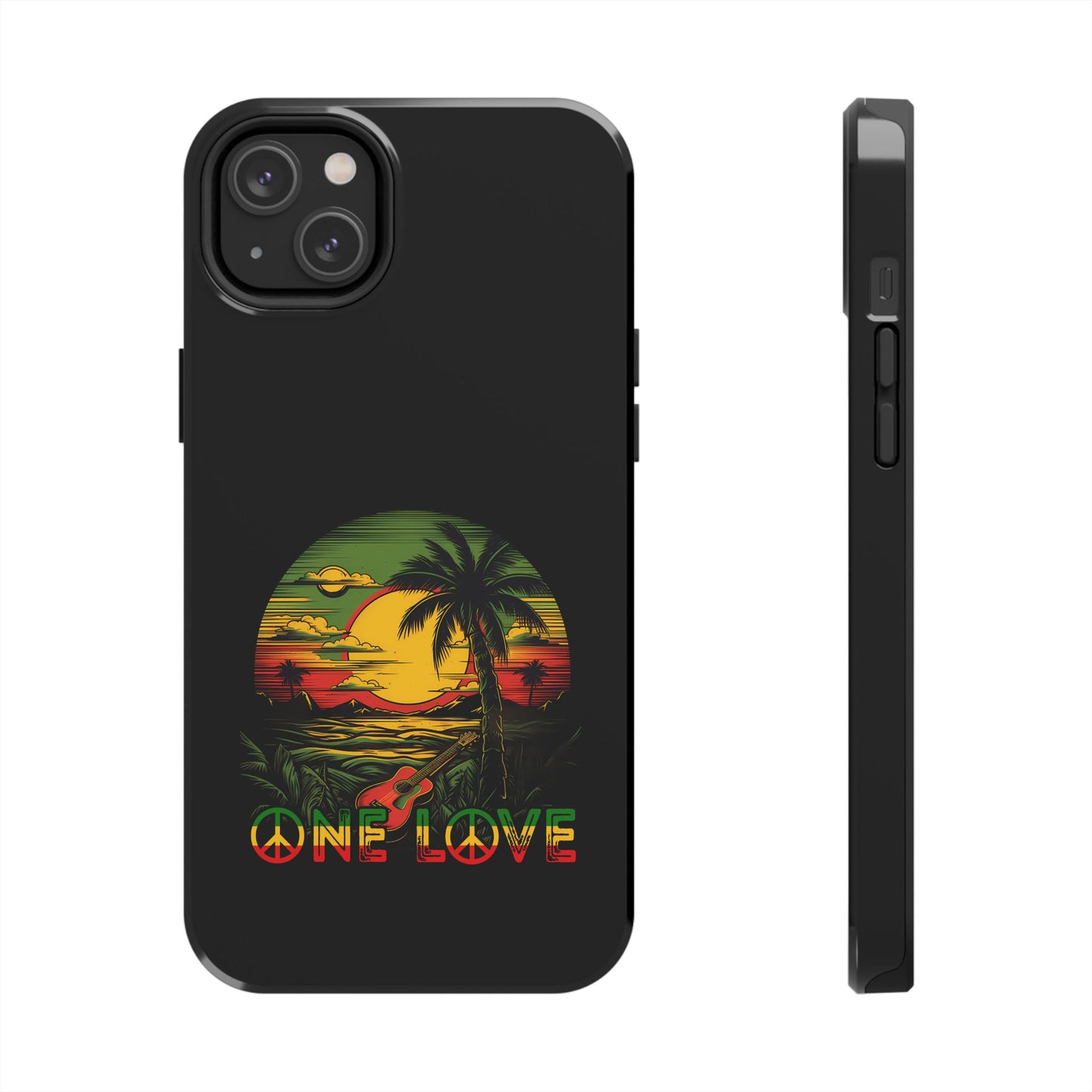 Reggae Sunset Guitar Tough iPhone Case