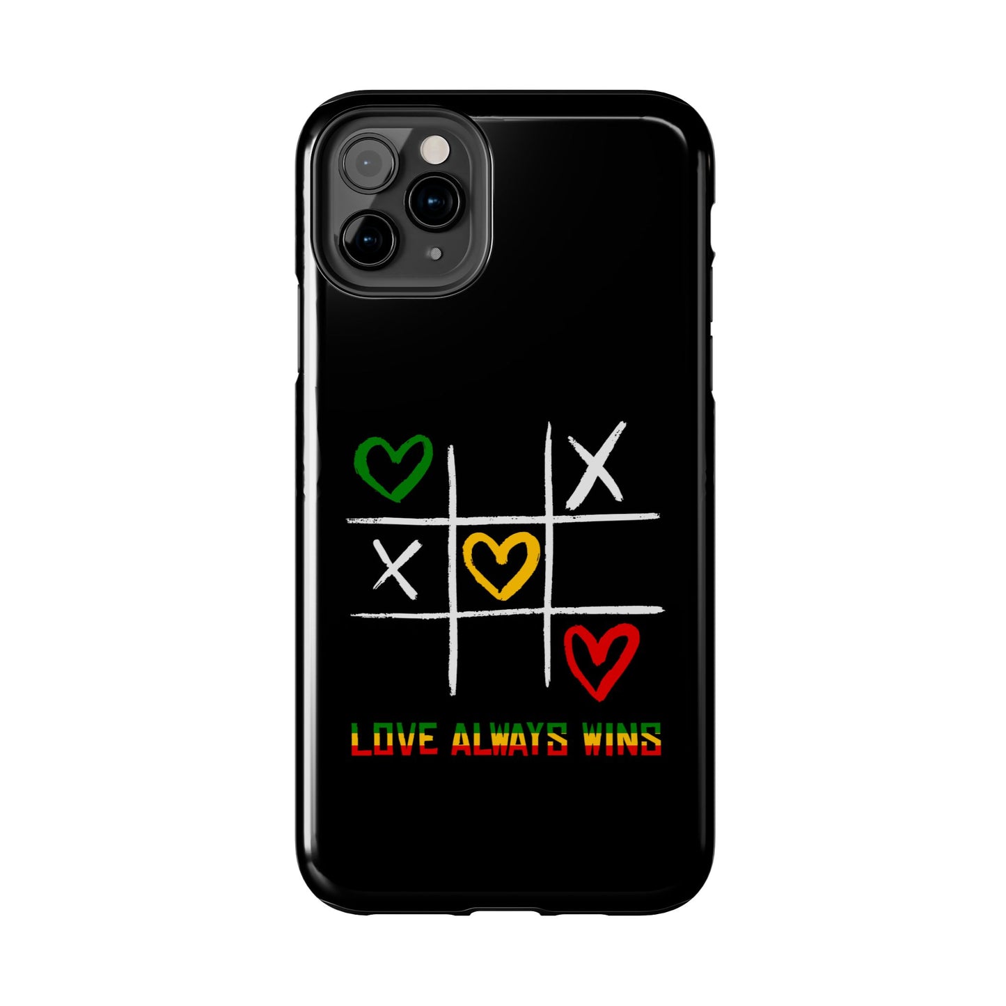 Reggae Love Always Wins Tough iPhone Case