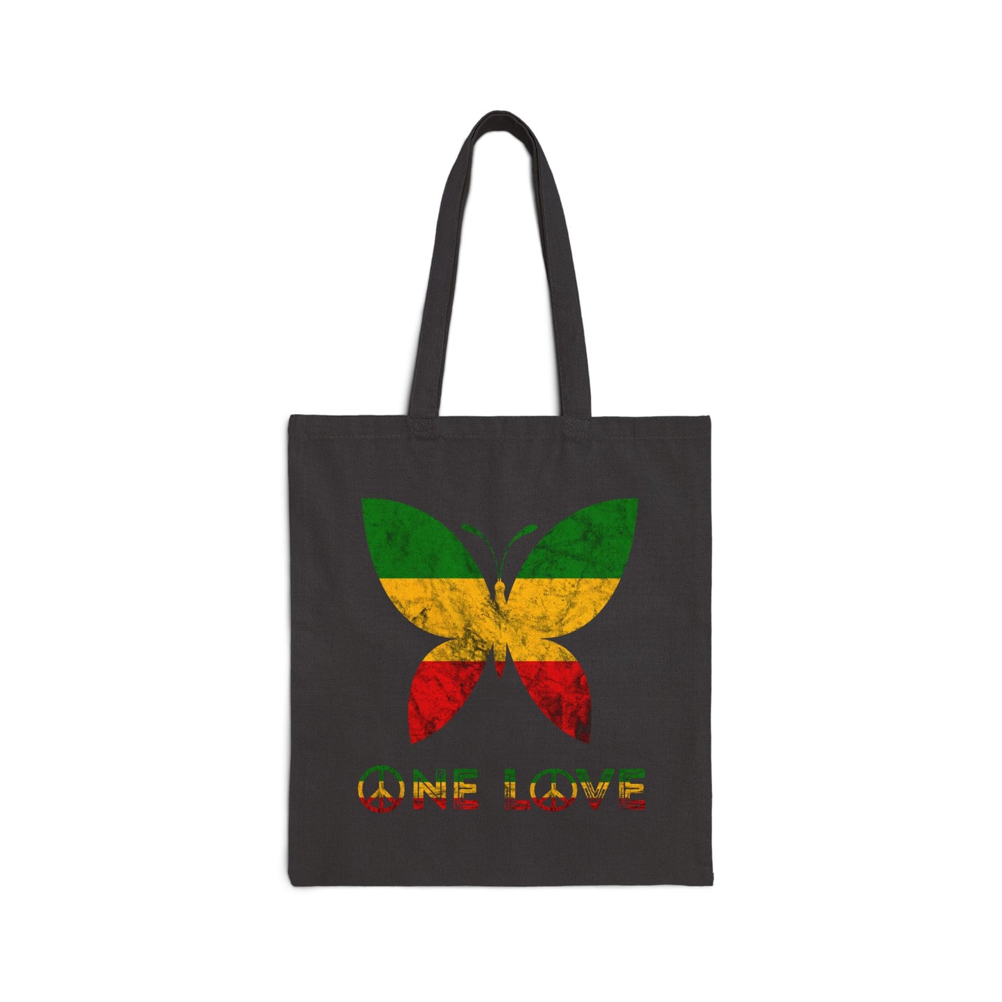 Reggae Butterfly Tote Bag