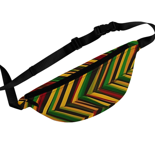 Reggae African Art Fanny Pack