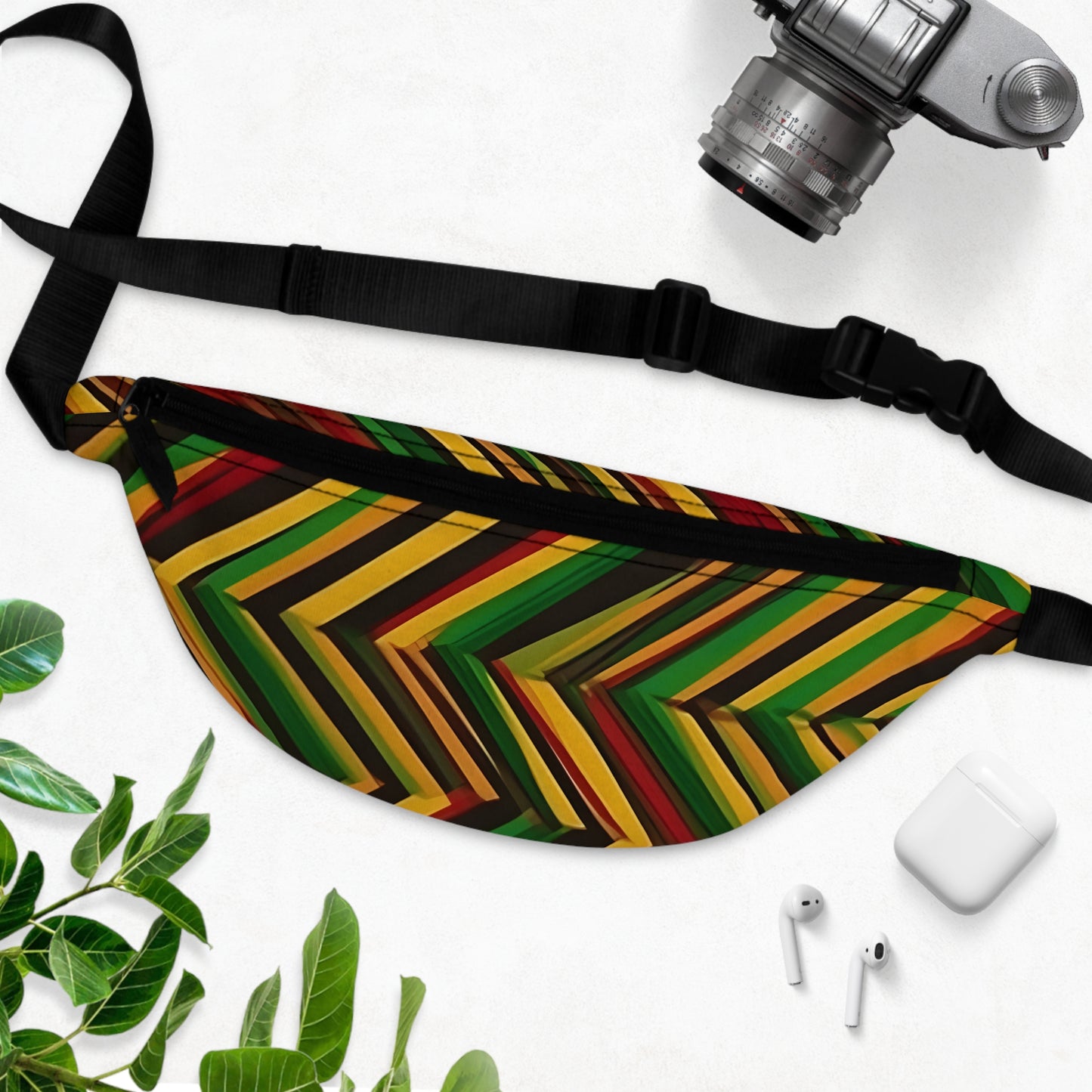 Reggae African Art Fanny Pack