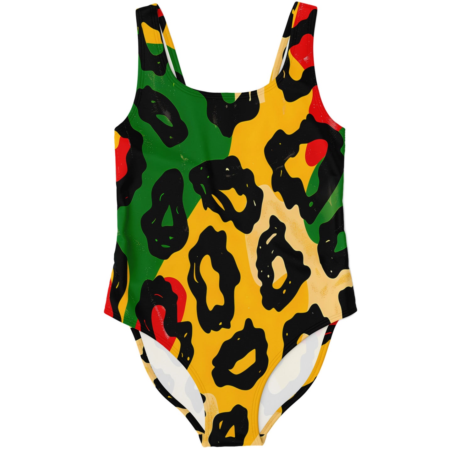 Reggae Leopard Pattern Swimsuit