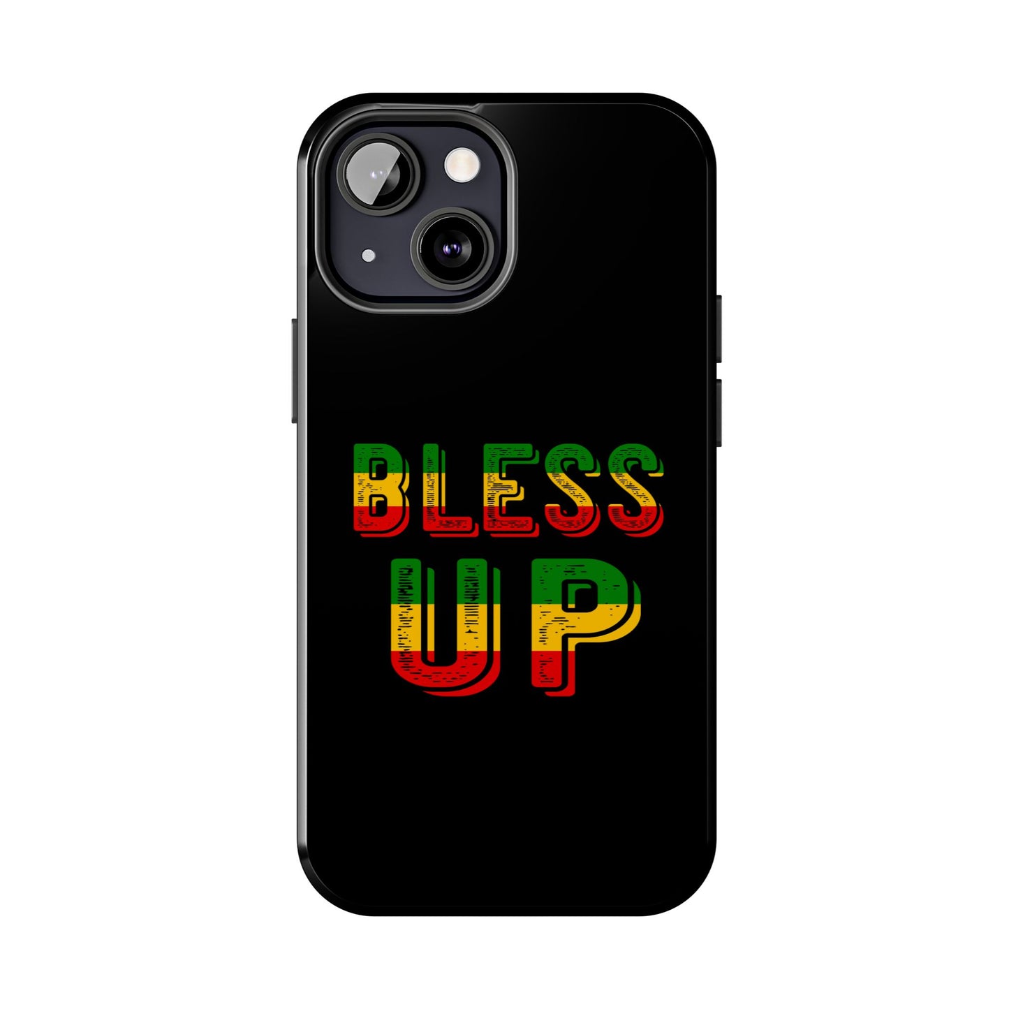 Bless Up Love Tough iPhone Case