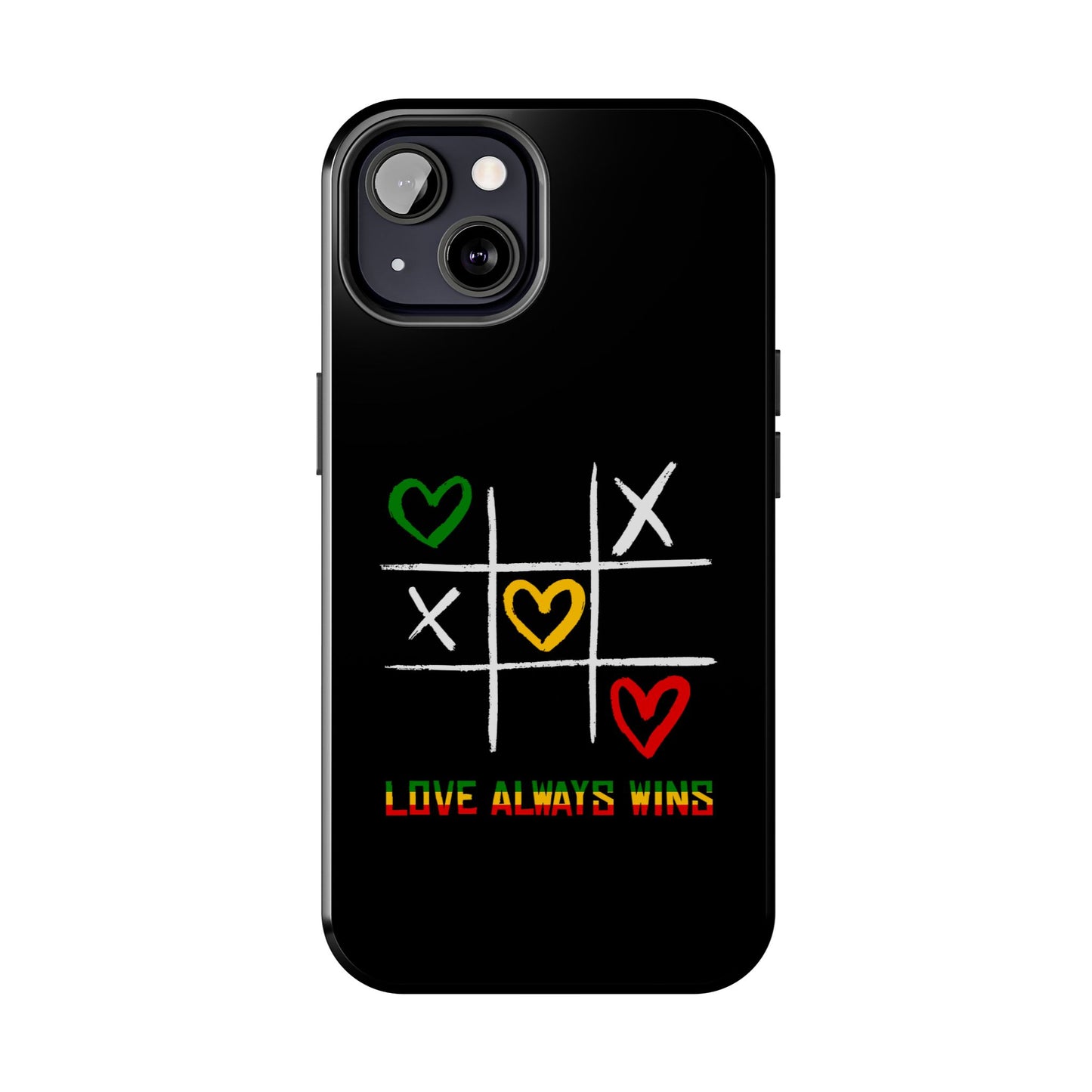 Reggae Love Always Wins Tough iPhone Case