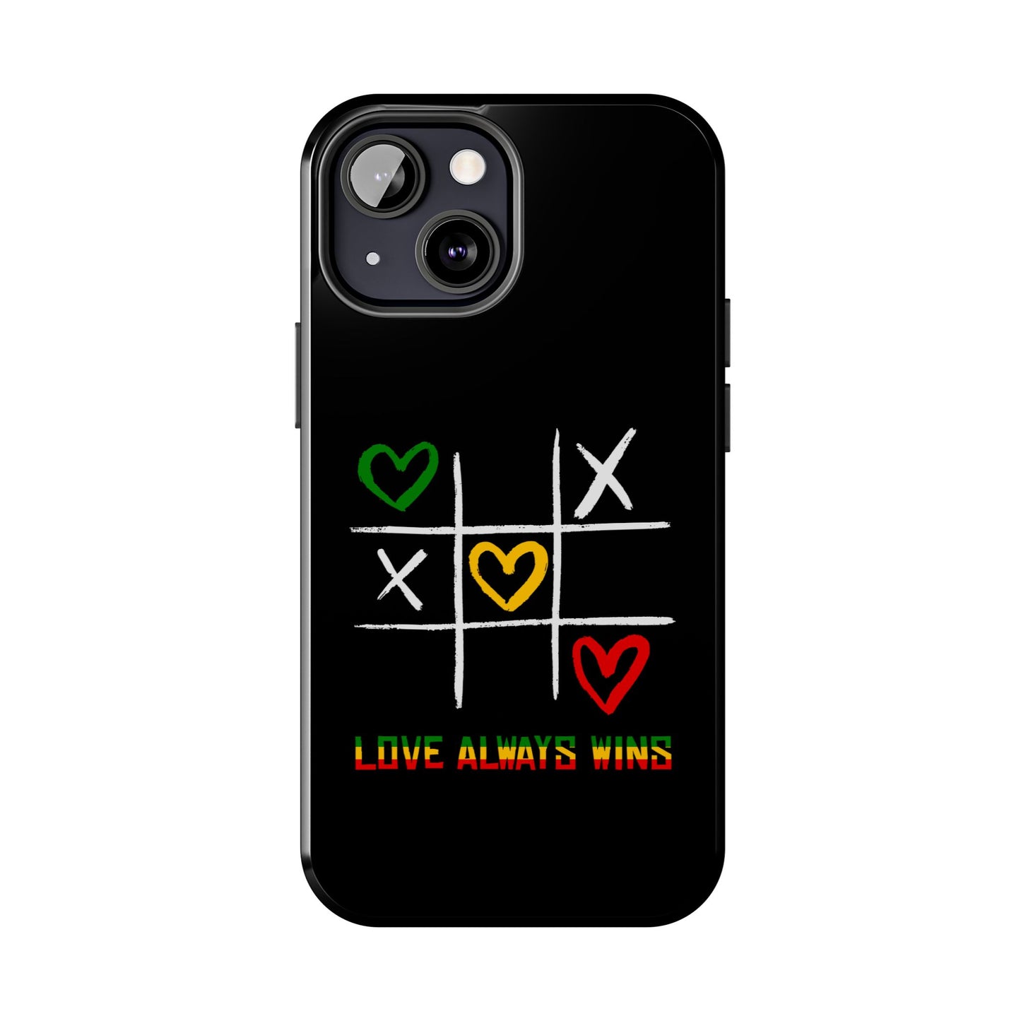 Reggae Love Always Wins Tough iPhone Case