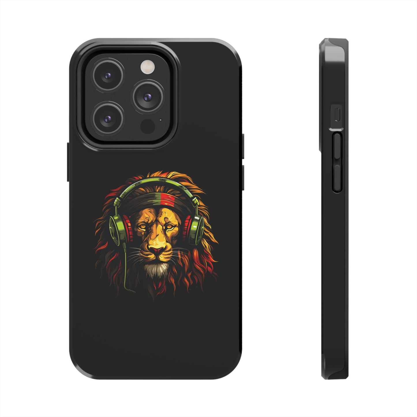 Caribbean Reggae Lion Tough iPhone Case